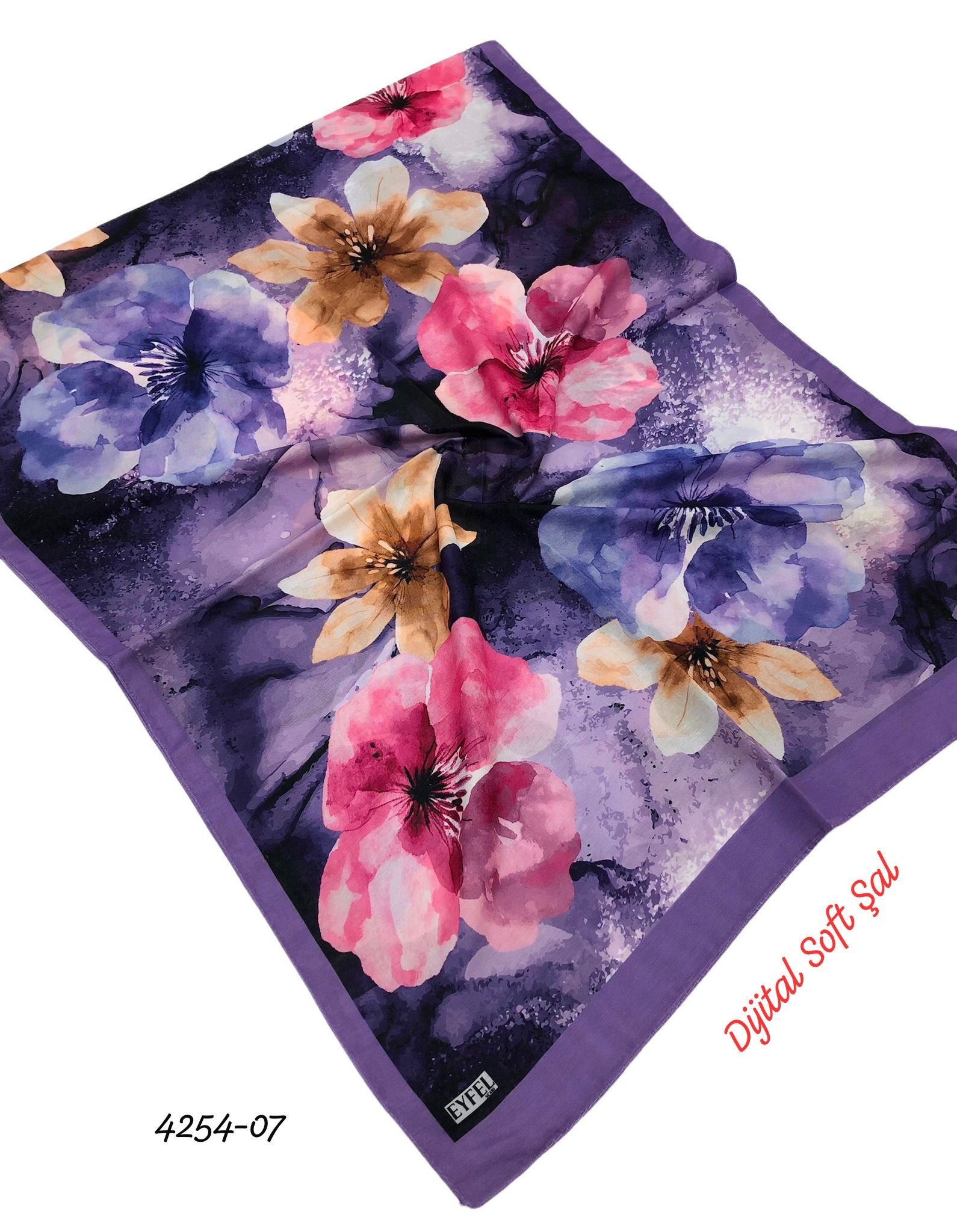 4254 Dijital Soft Şal