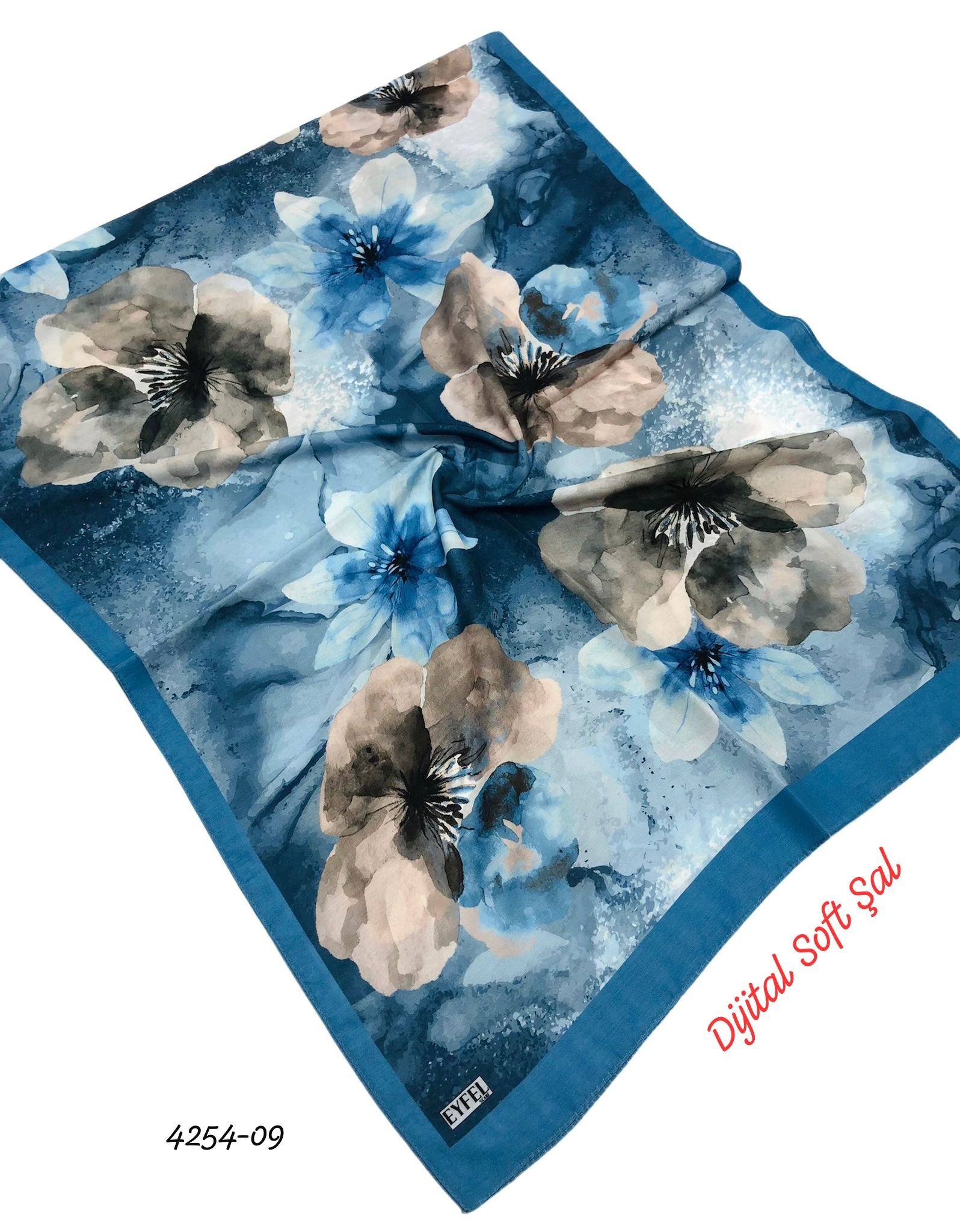 4254 Dijital Soft Şal