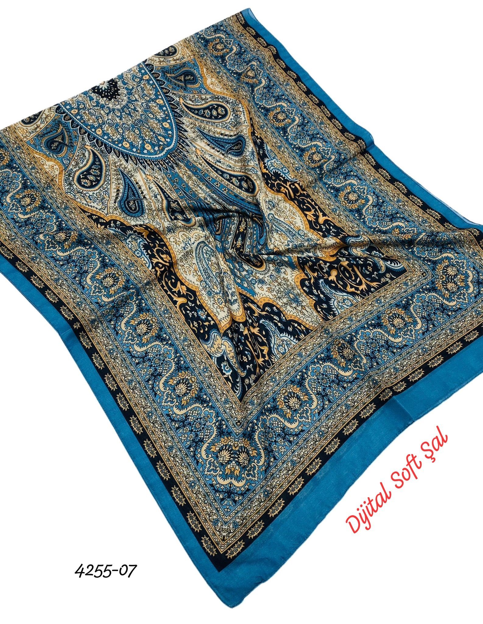 4255 Dijital Soft Şal