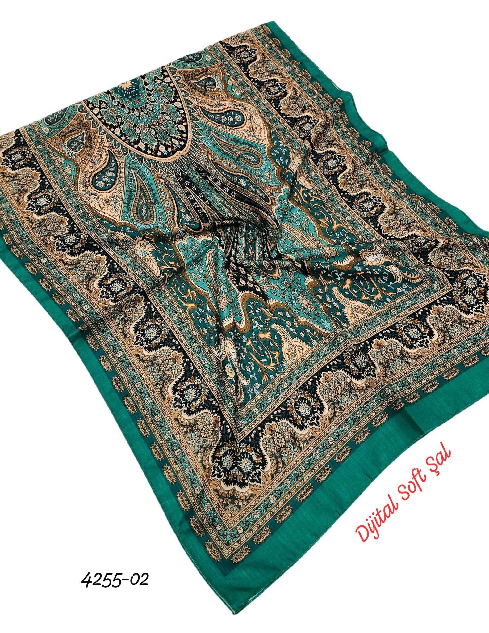 4255 Dijital Soft Şal