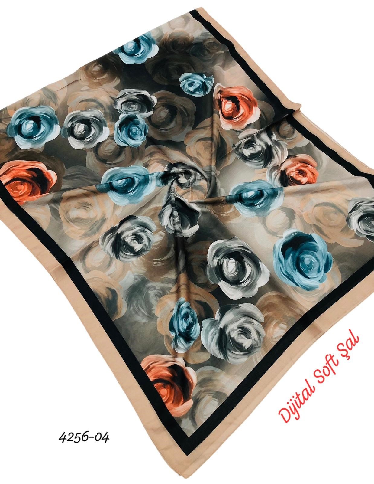4256 Dijital Soft Şal