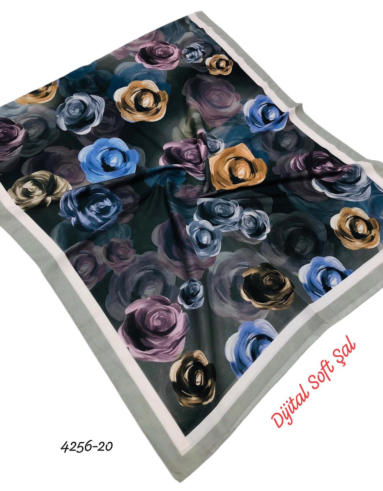 4256 Dijital Soft Şal