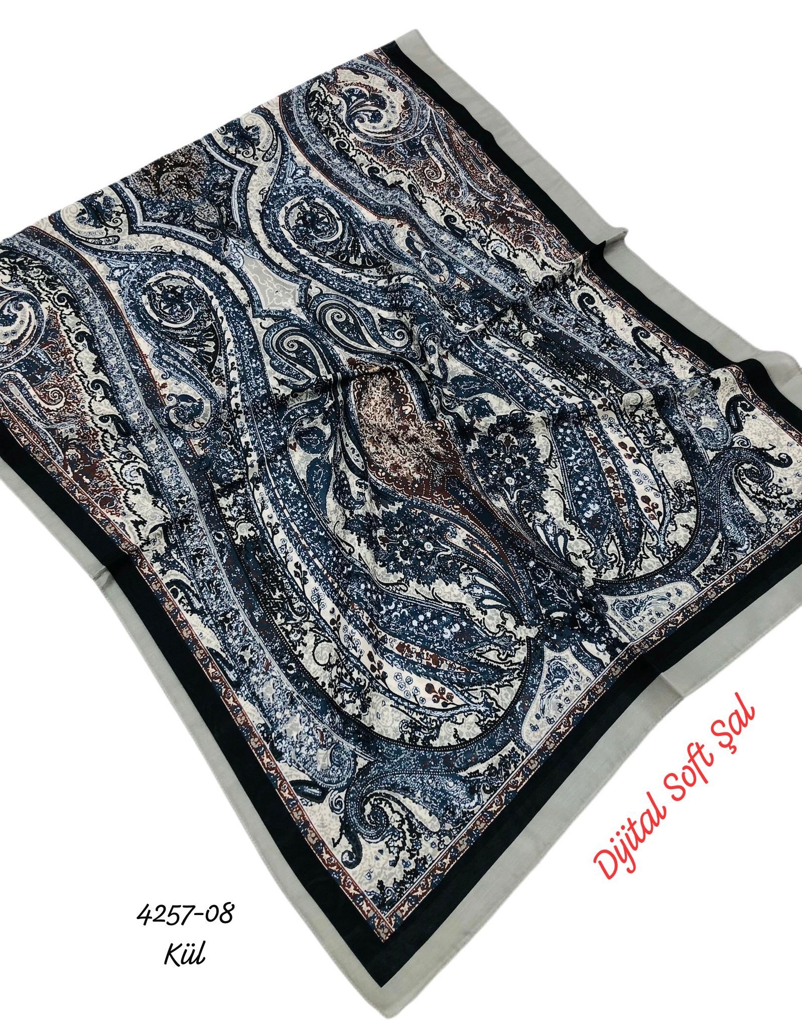 4257 Dijital Soft Şal