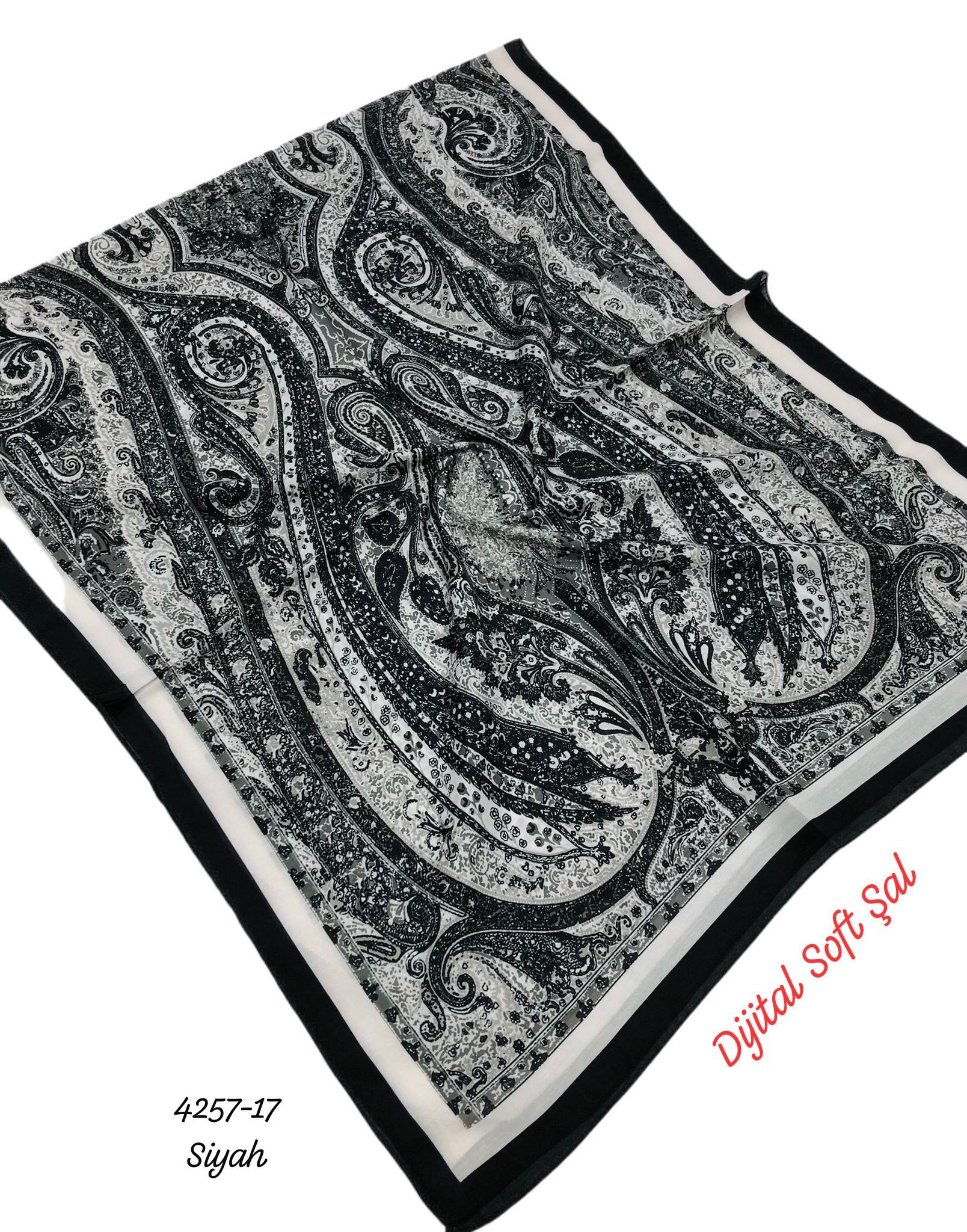 4257 Dijital Soft Şal