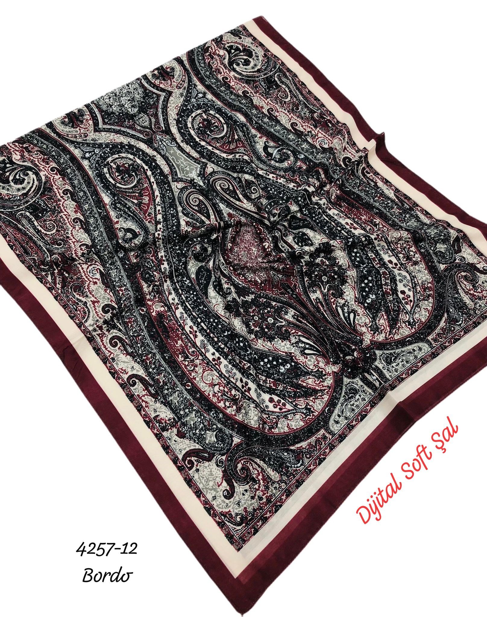 4257 Dijital Soft Şal