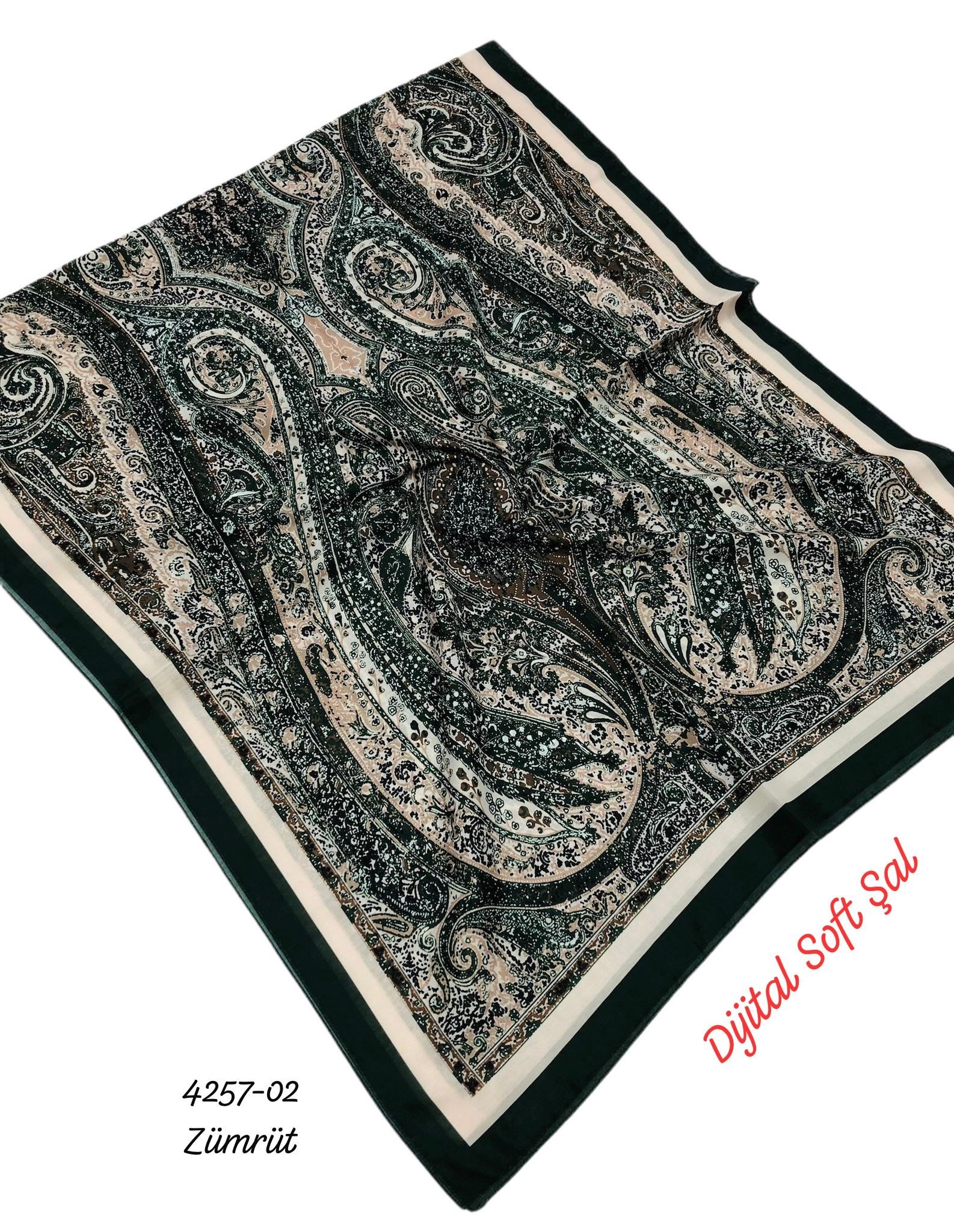 4257 Dijital Soft Şal