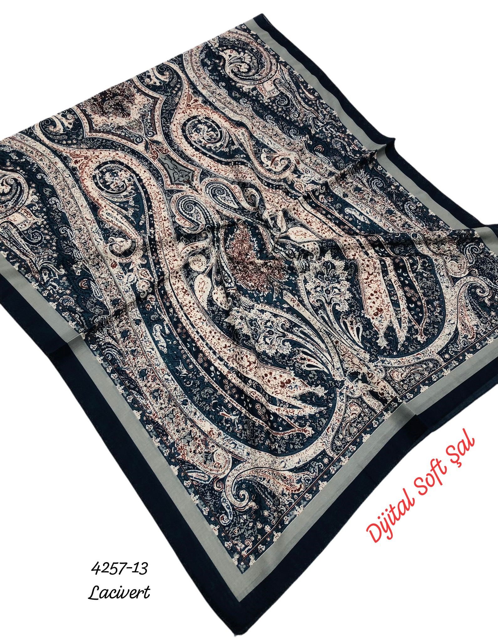 4257 Dijital Soft Şal