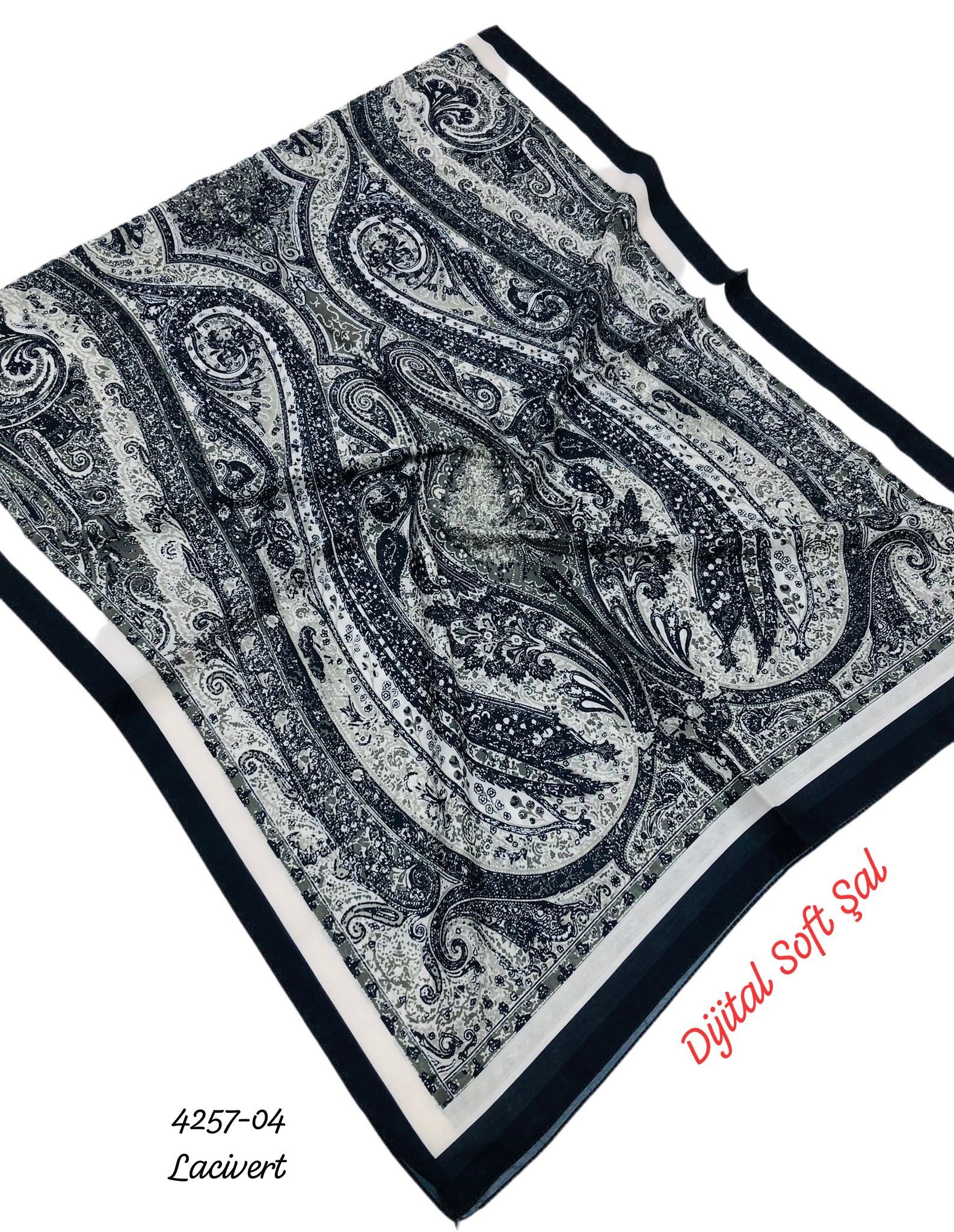 4257 Dijital Soft Şal