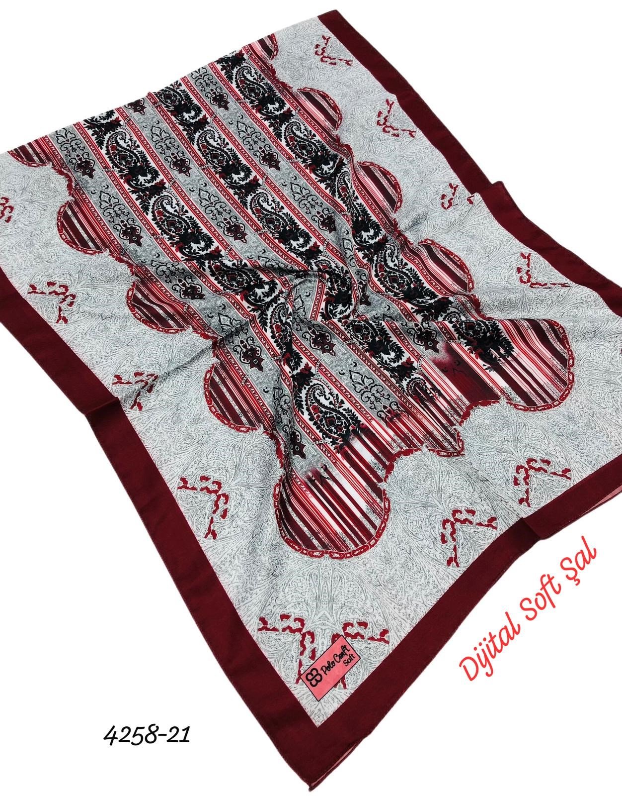 4258 Dijital Soft Şal