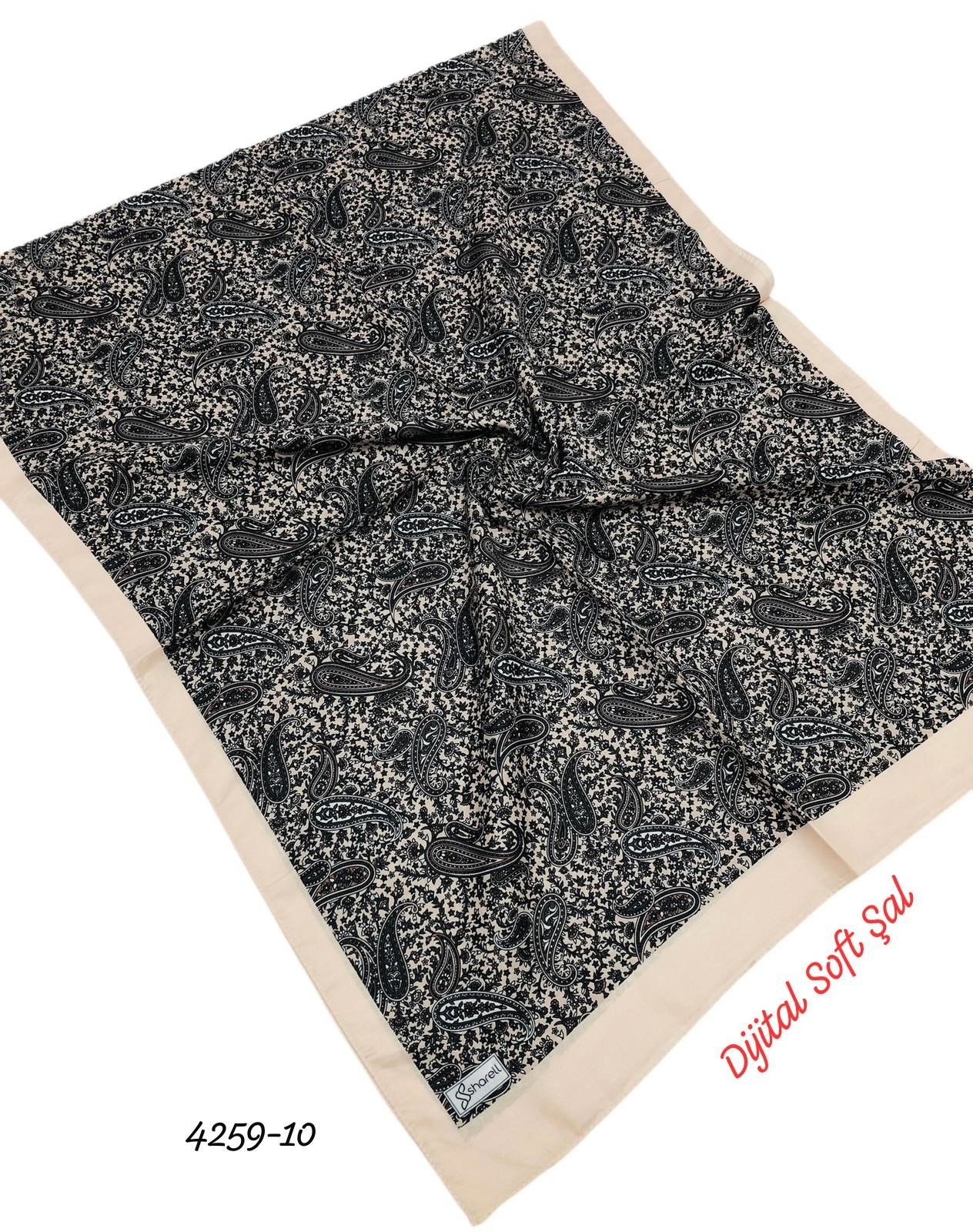 4259 Dijital Soft Şal