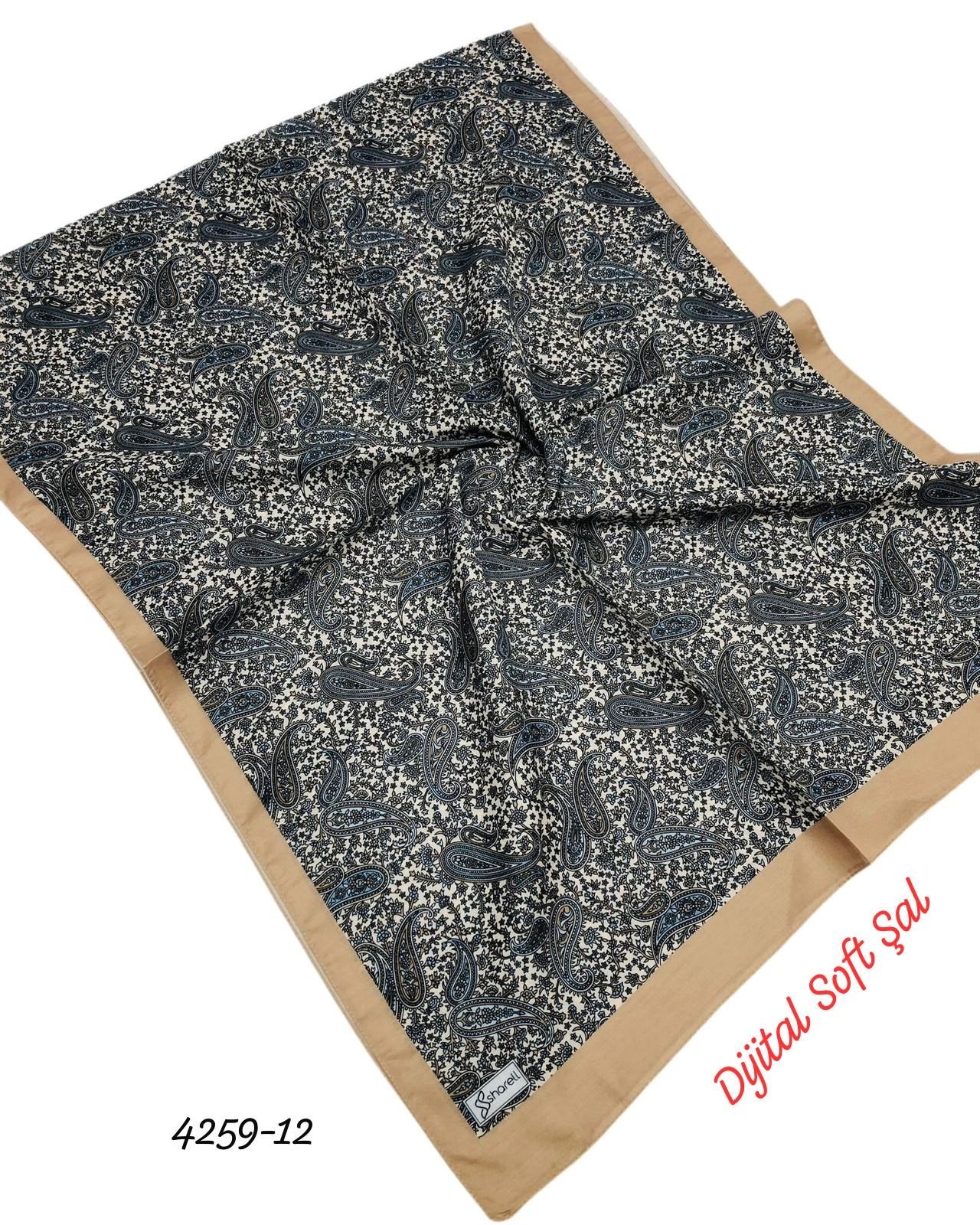 4259 Dijital Soft Şal