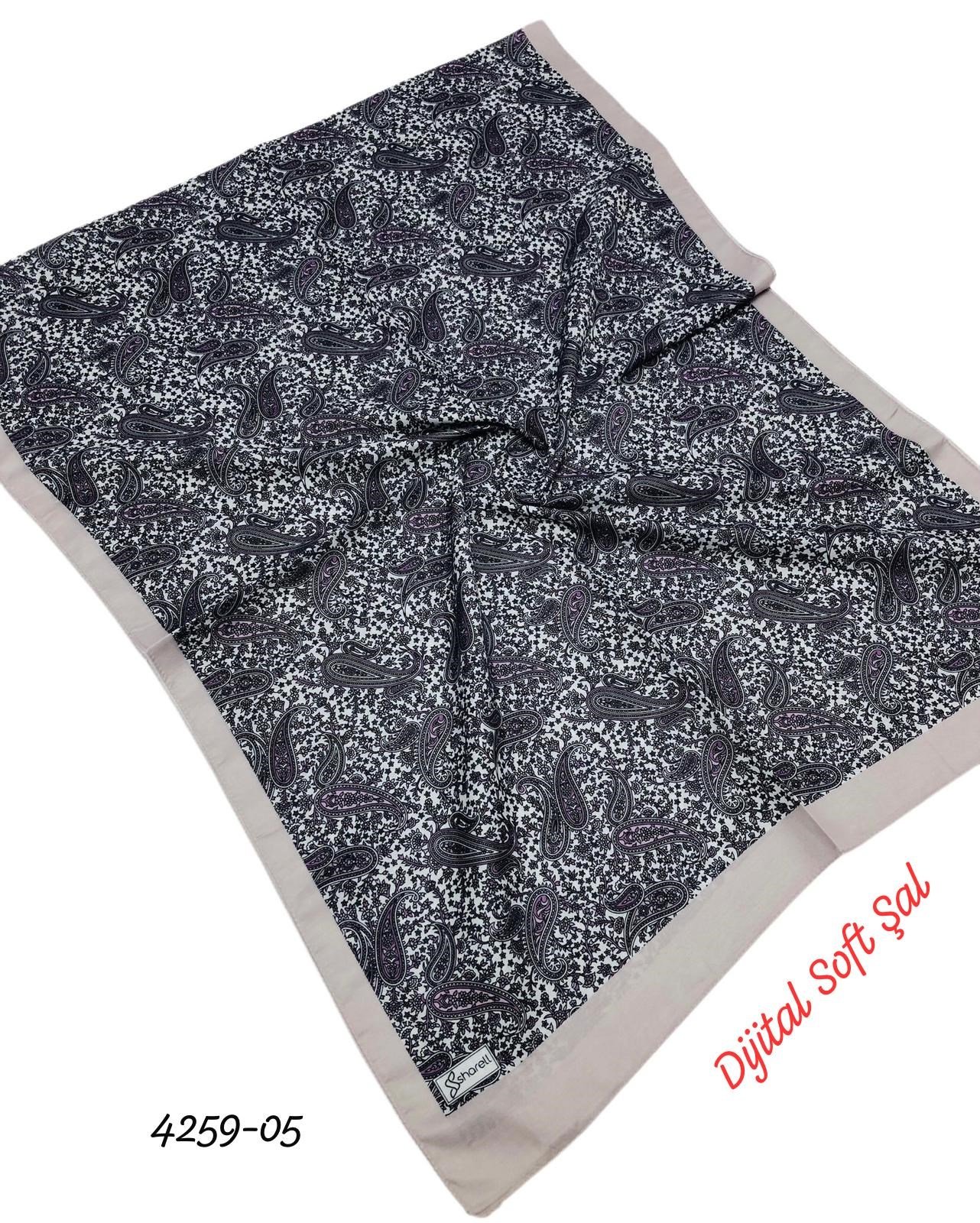 4259 Dijital Soft Şal