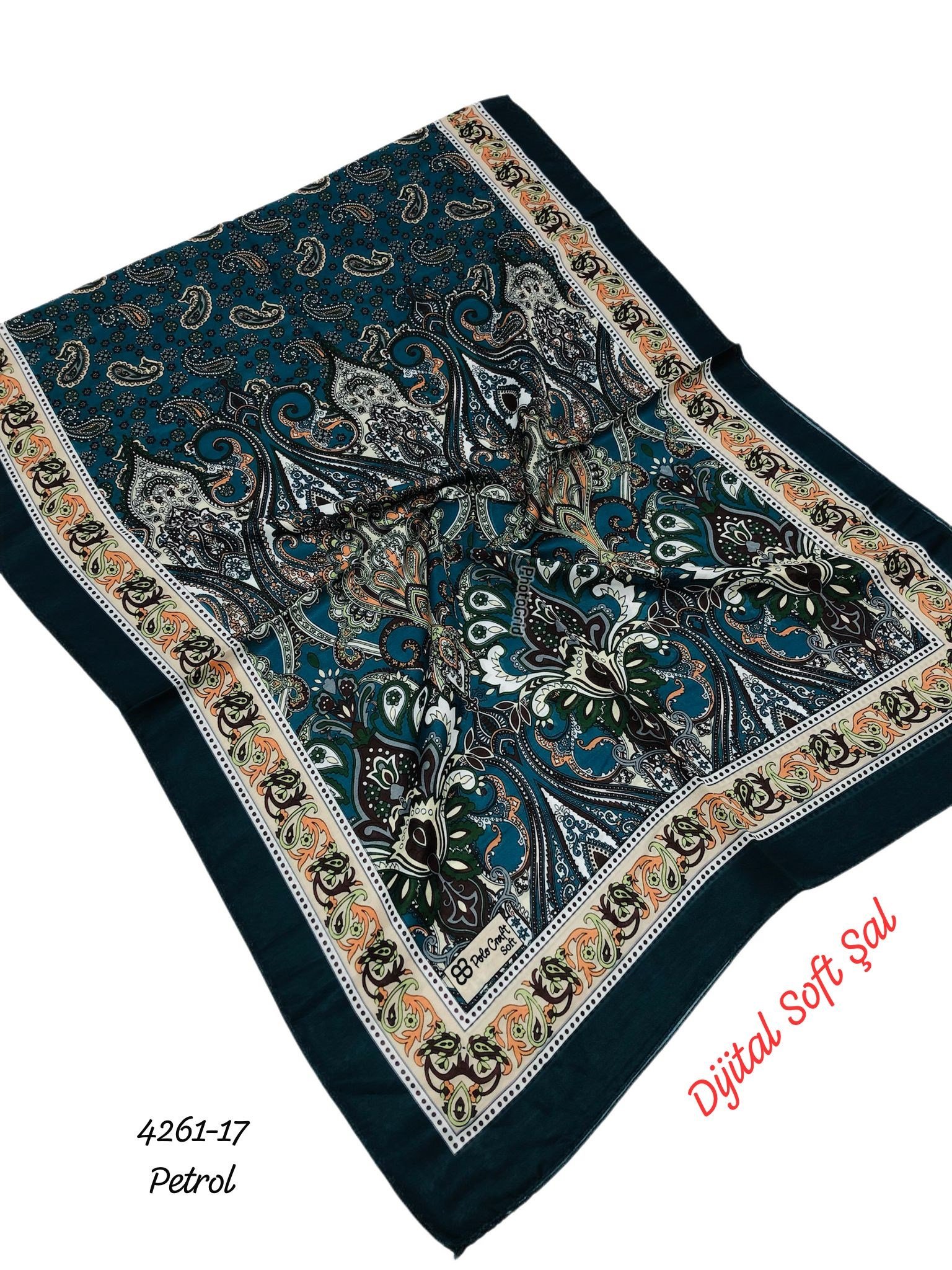 4261 Dijital Soft Şal