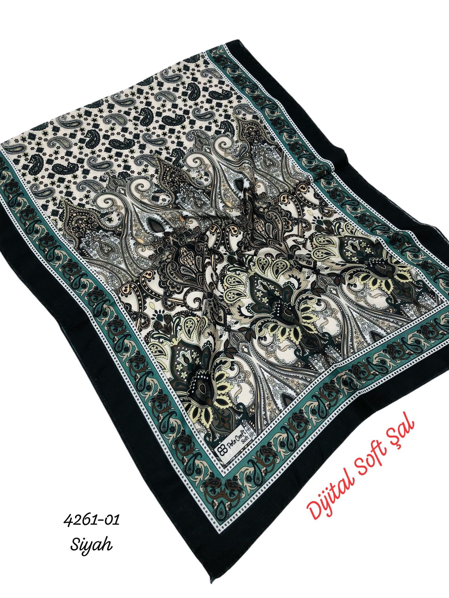 4261 Dijital Soft Şal