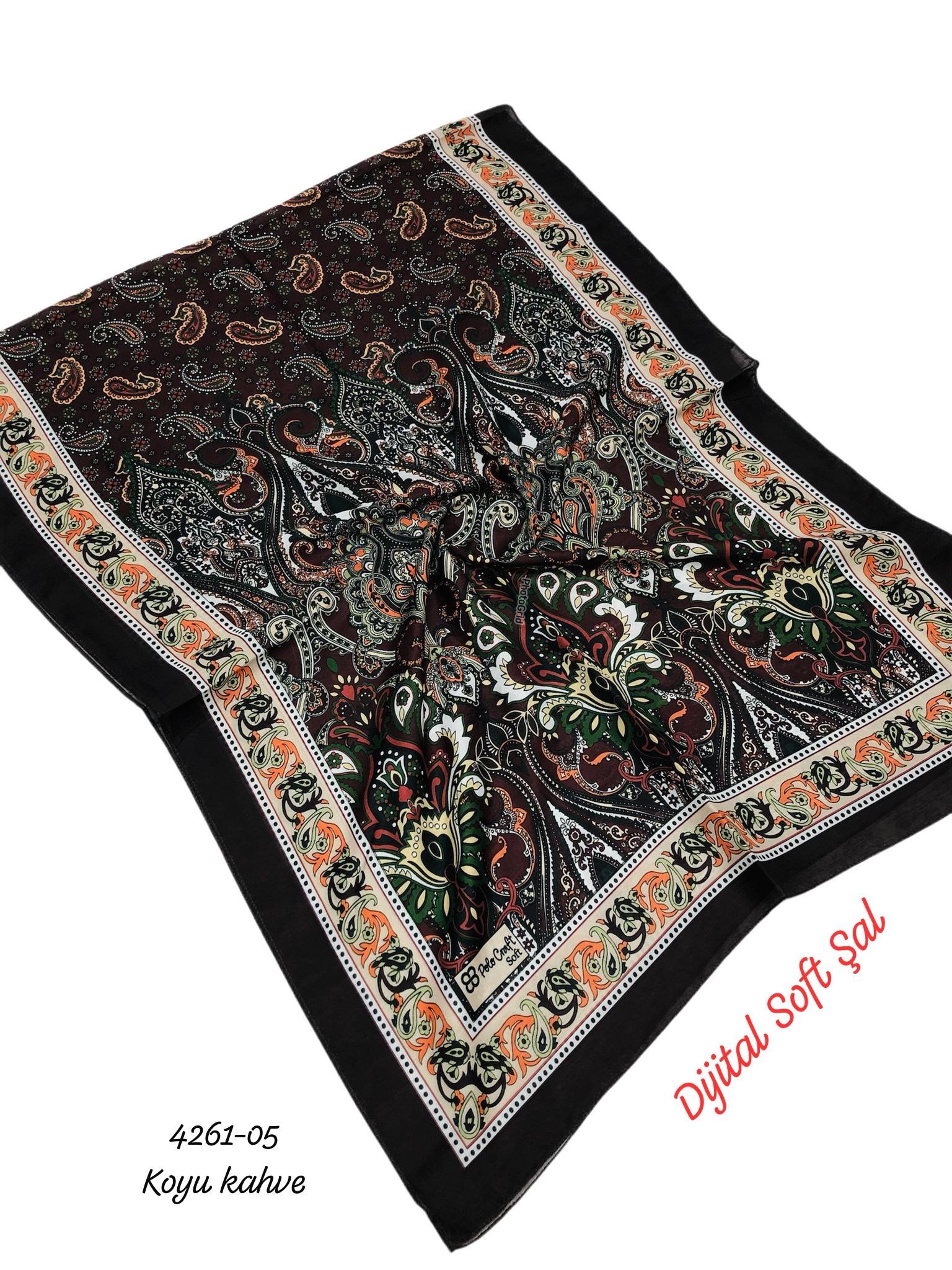 4261 Dijital Soft Şal