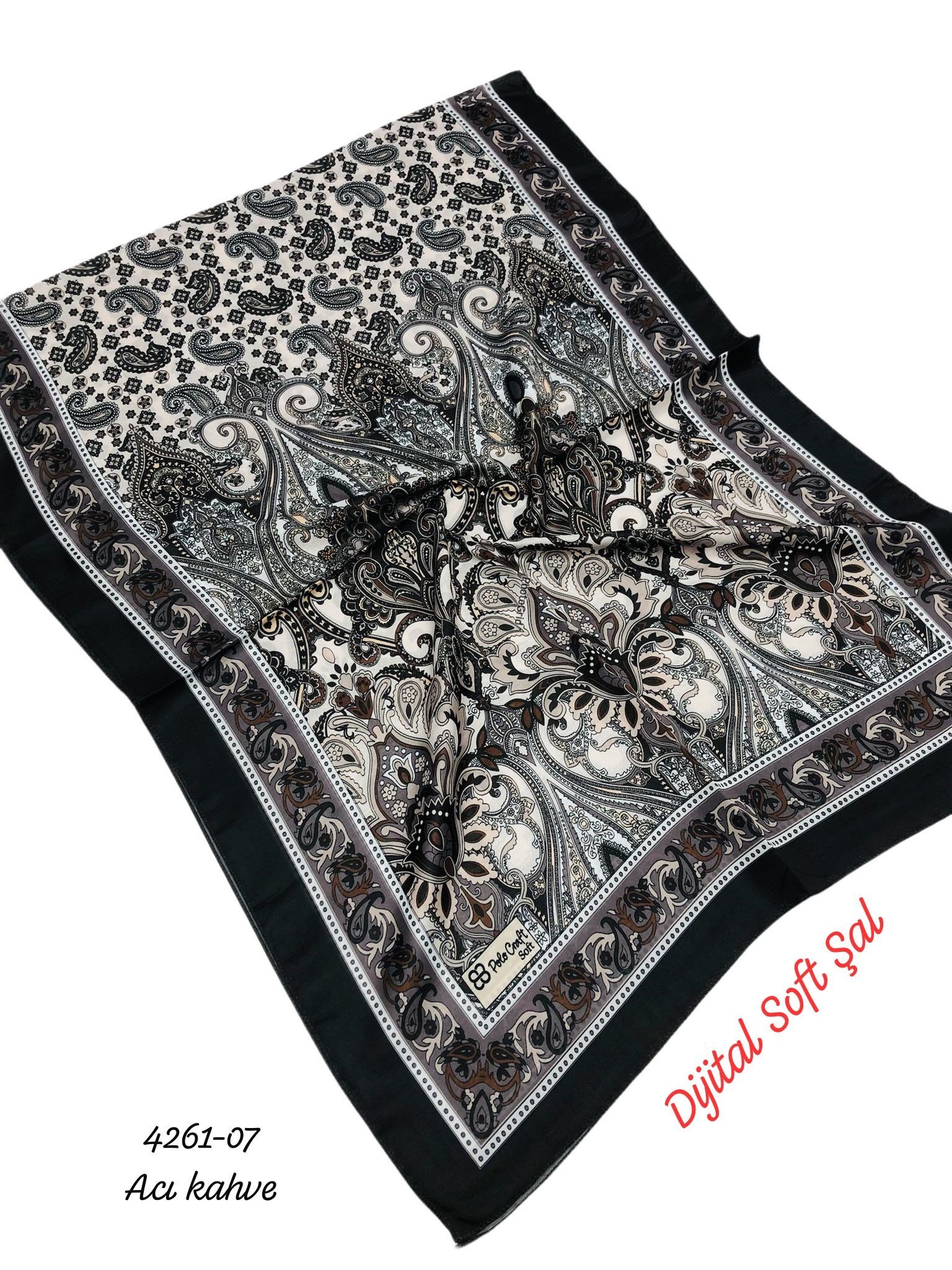 4261 Dijital Soft Şal
