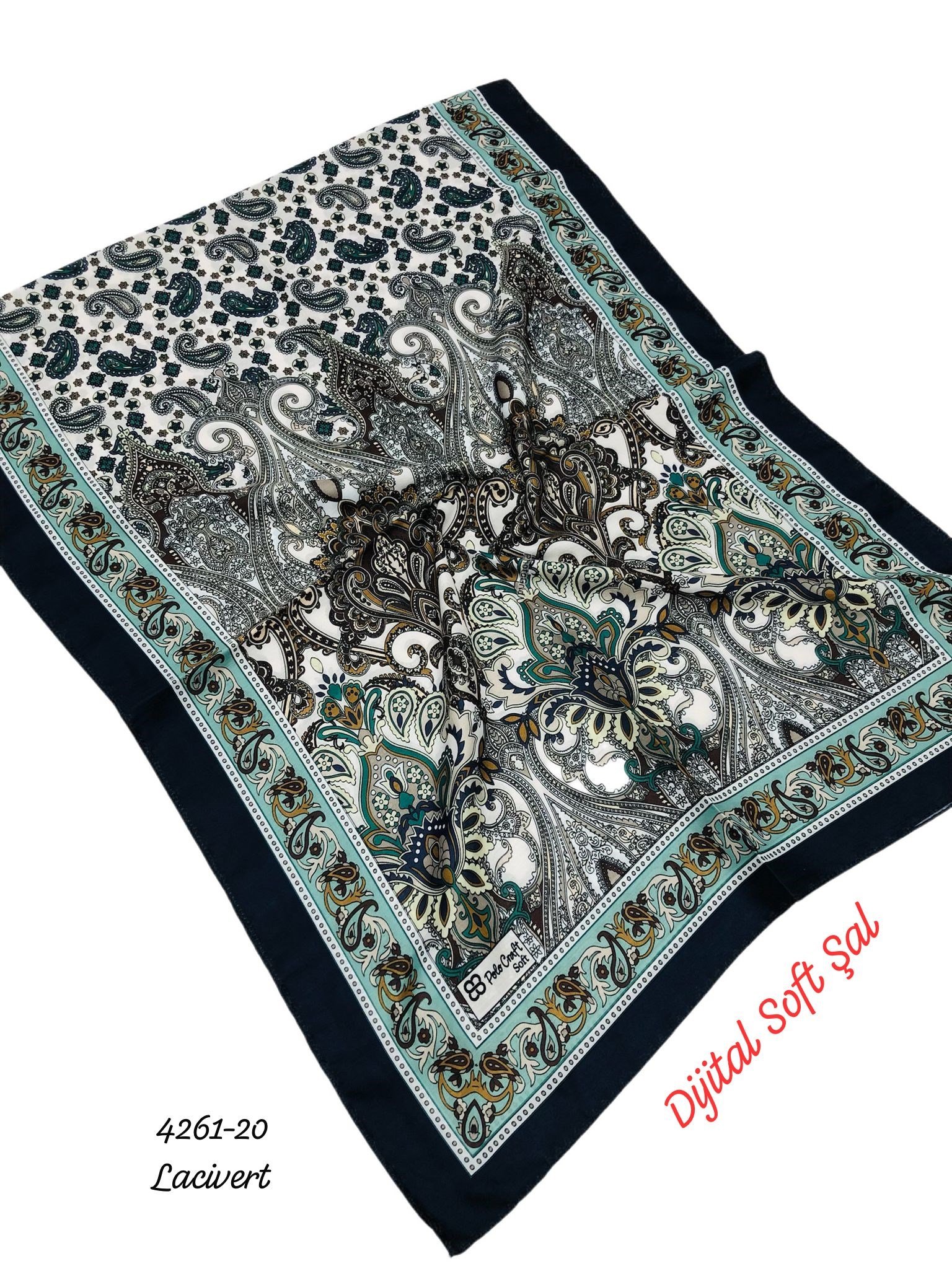 4261 Dijital Soft Şal