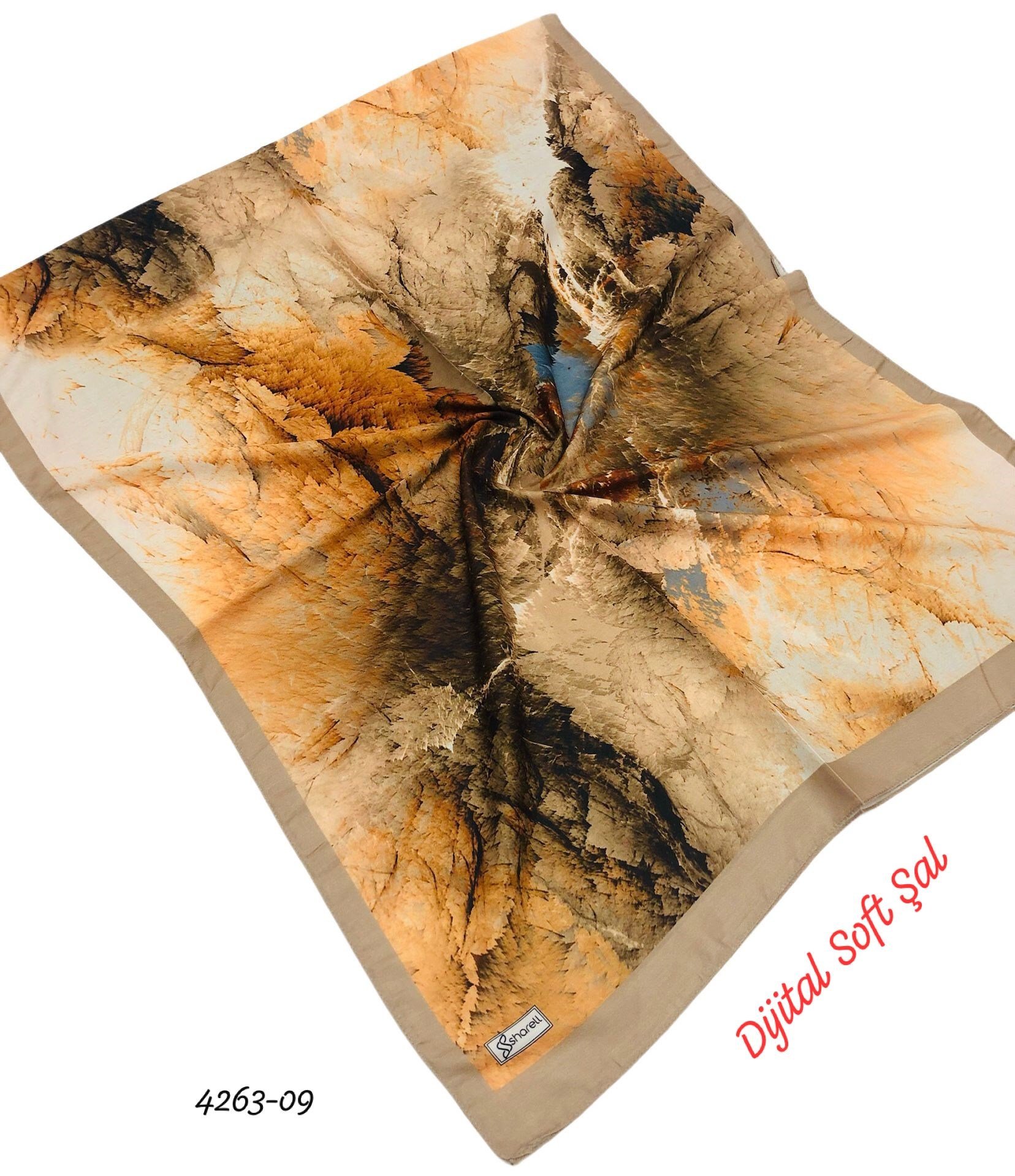 4263 Dijital Soft Şal