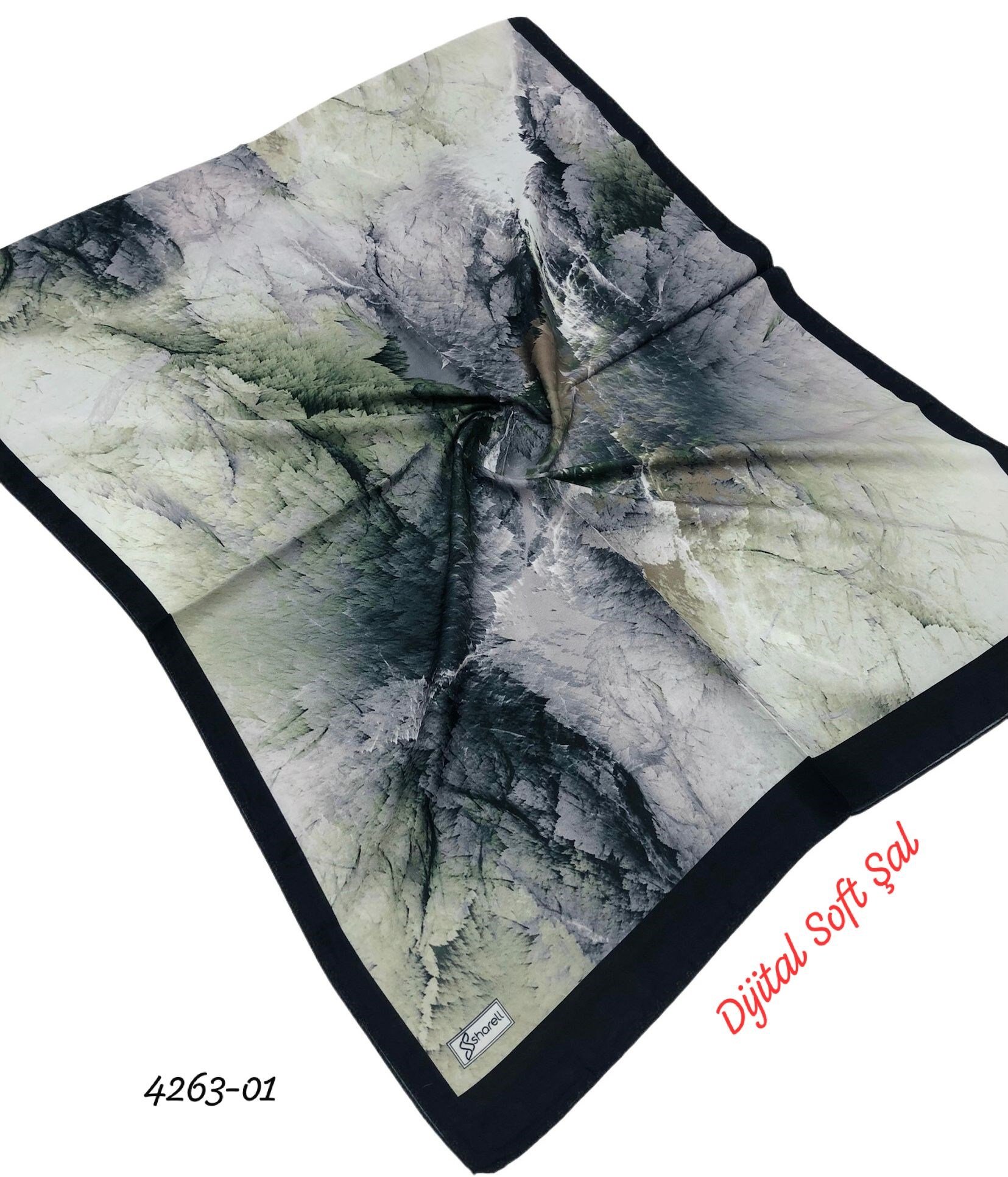 4263 Dijital Soft Şal