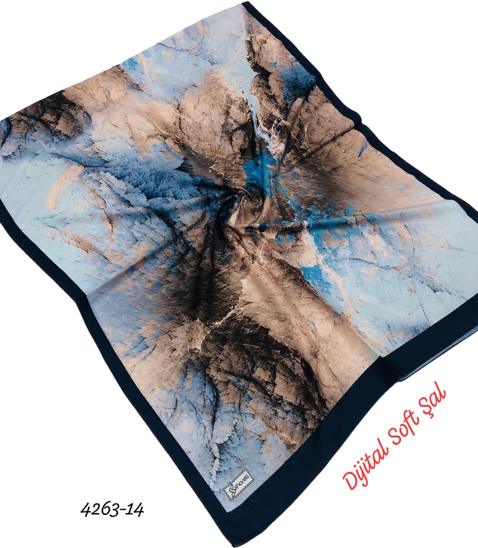 4263 Dijital Soft Şal