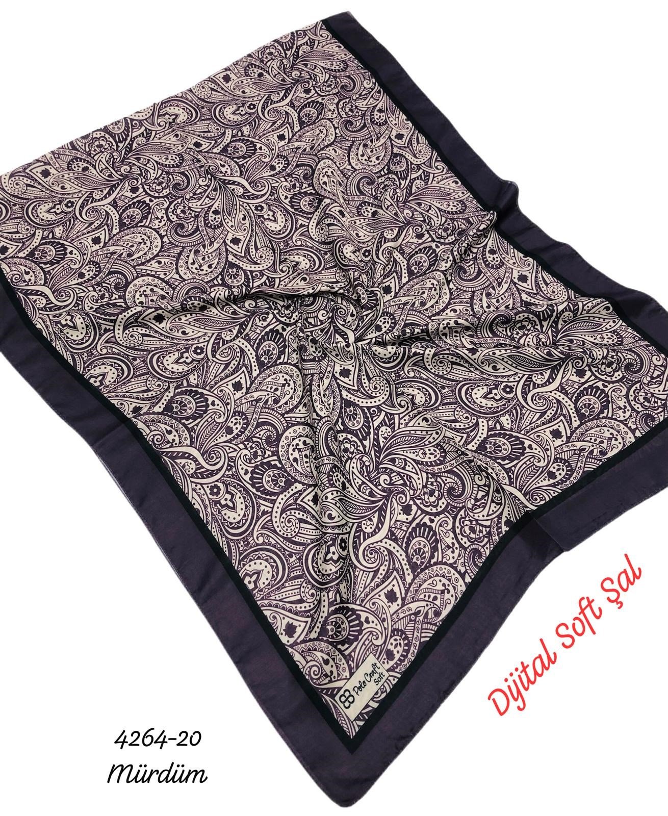 4264 Dijital Soft Şal