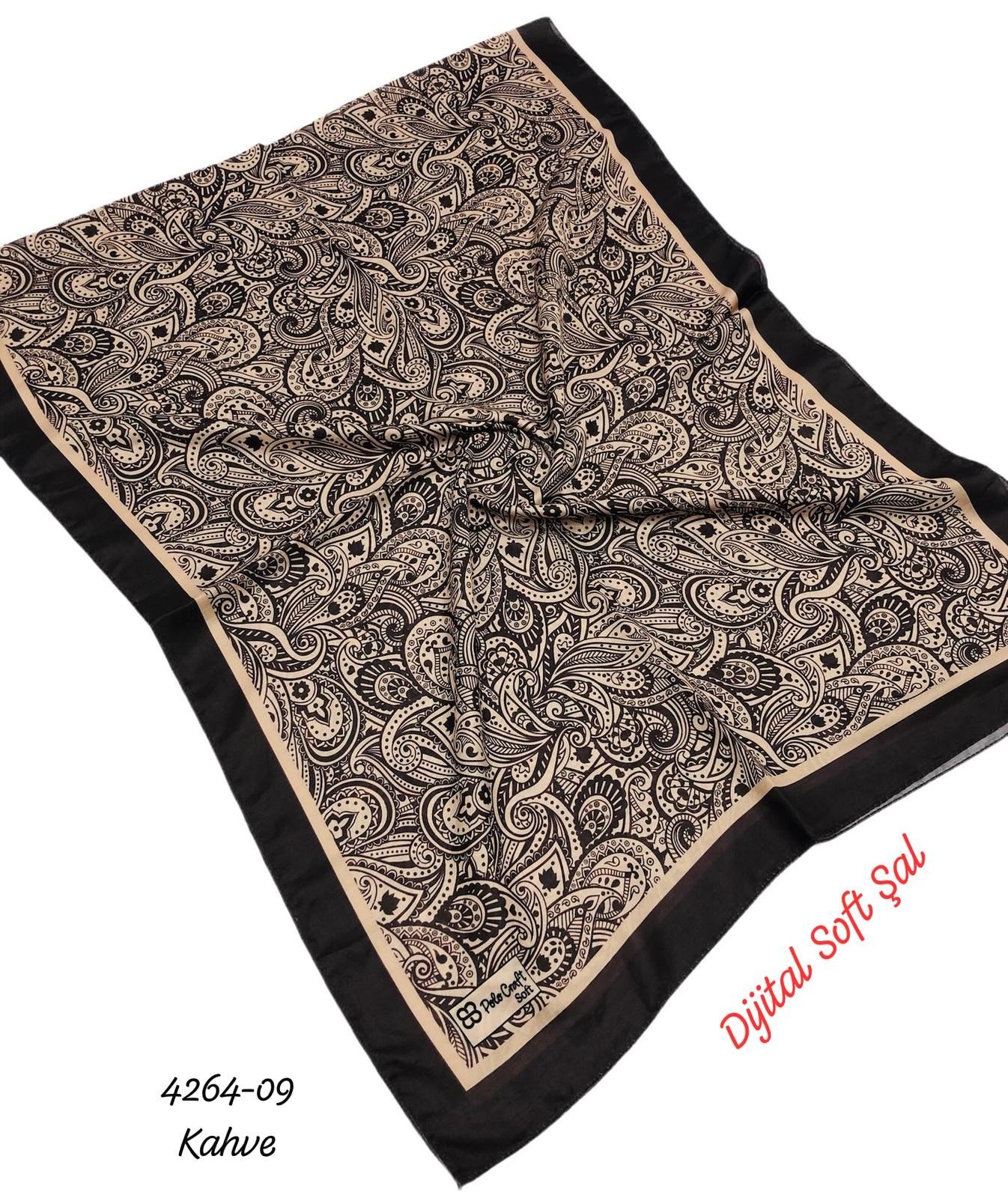 4264 Dijital Soft Şal