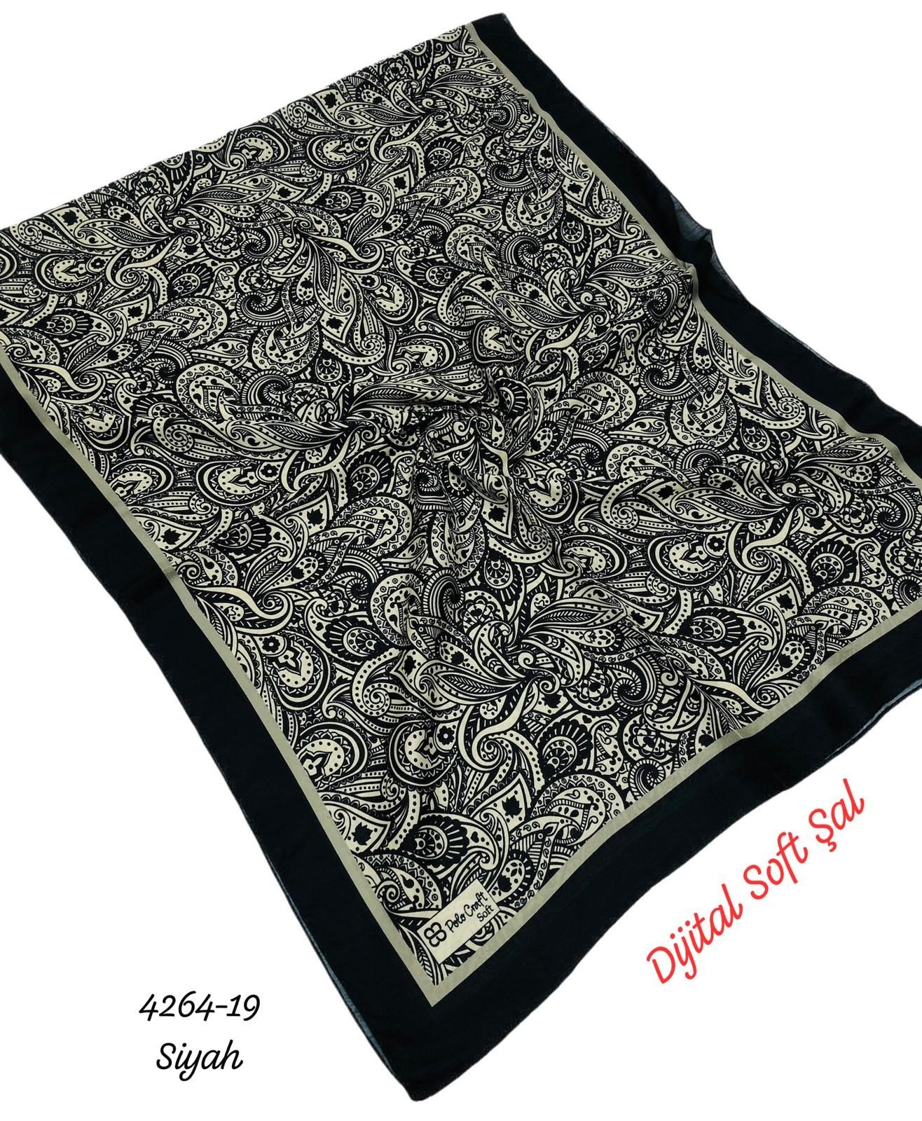 4264 Dijital Soft Şal