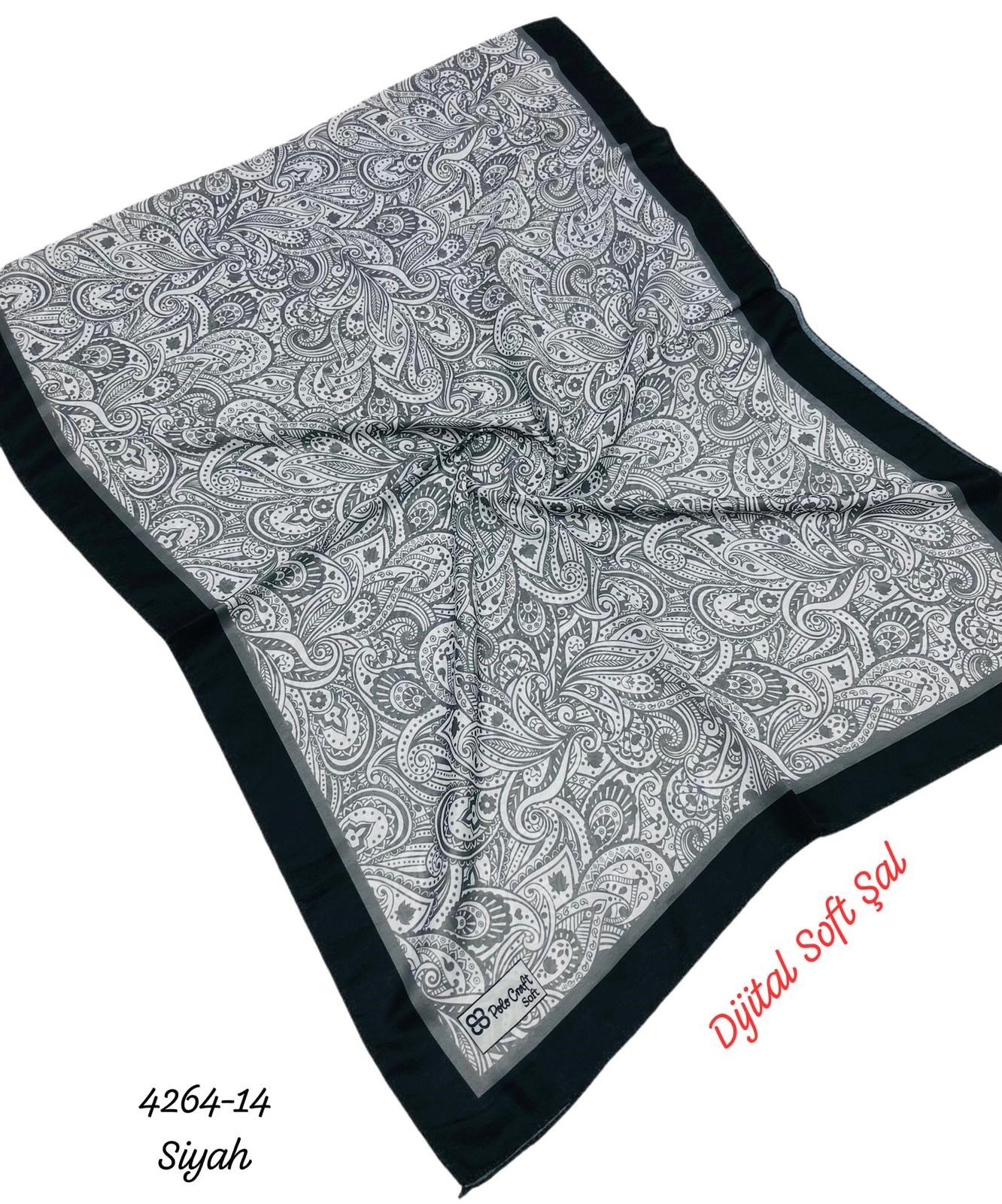 4264 Dijital Soft Şal