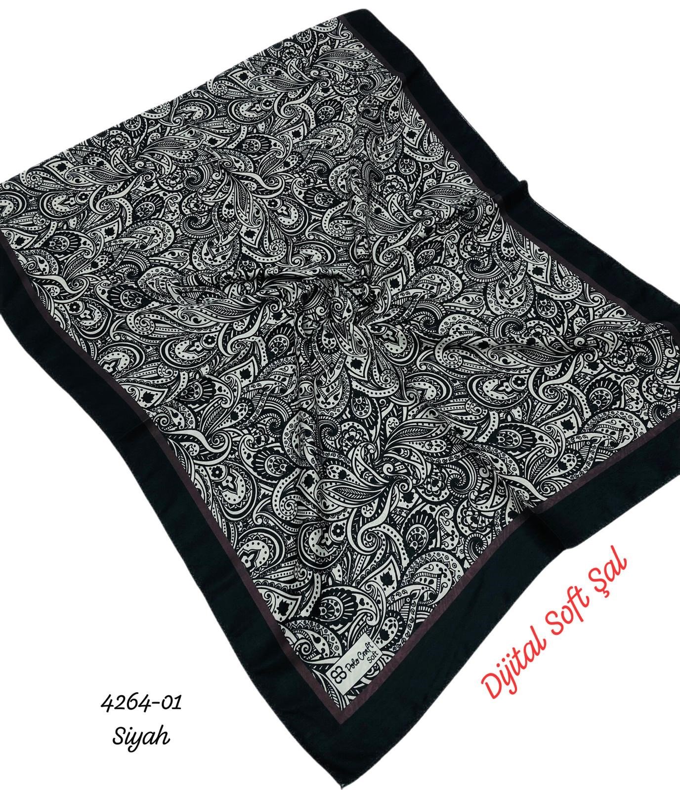 4264 Dijital Soft Şal