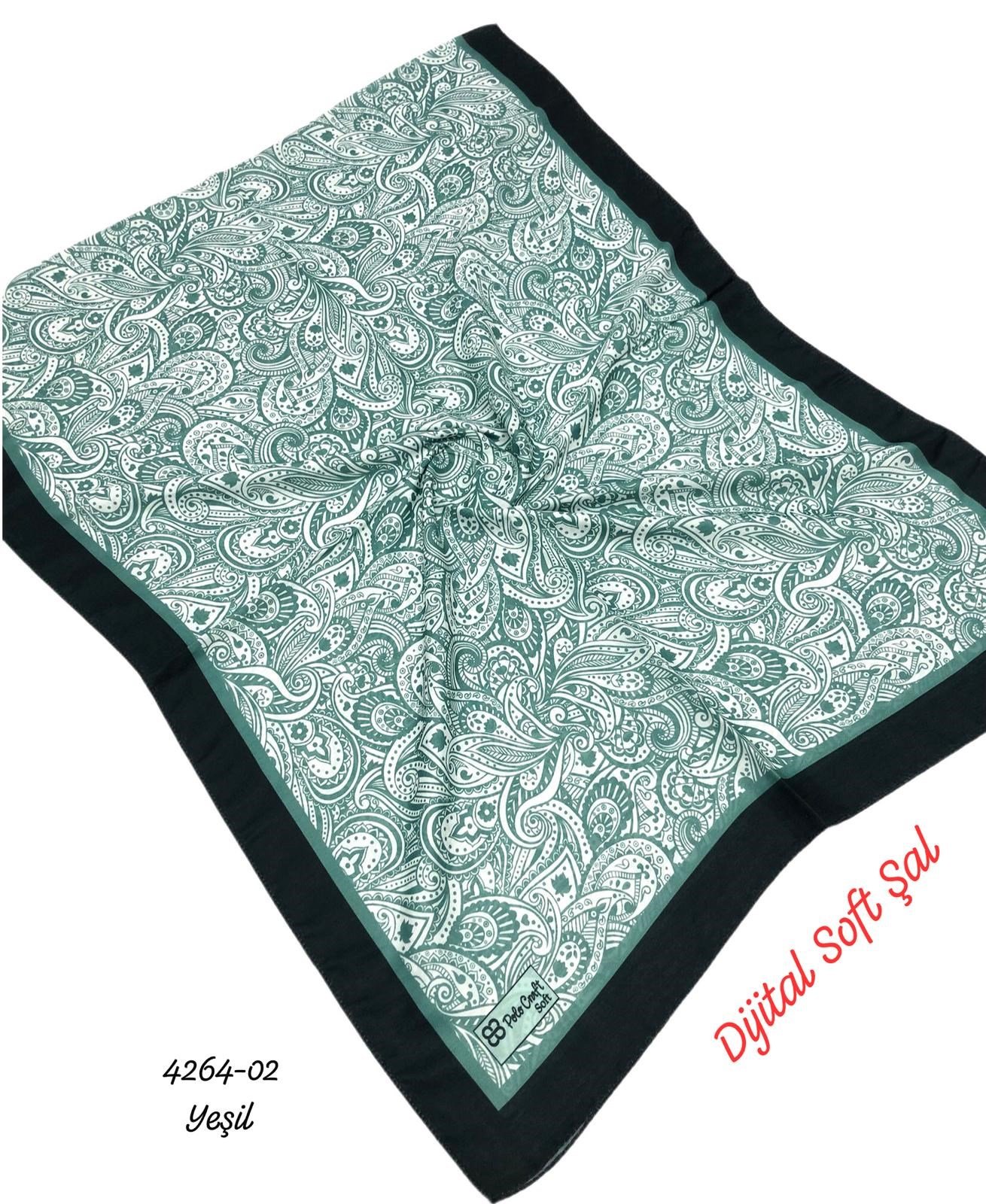4264 Dijital Soft Şal