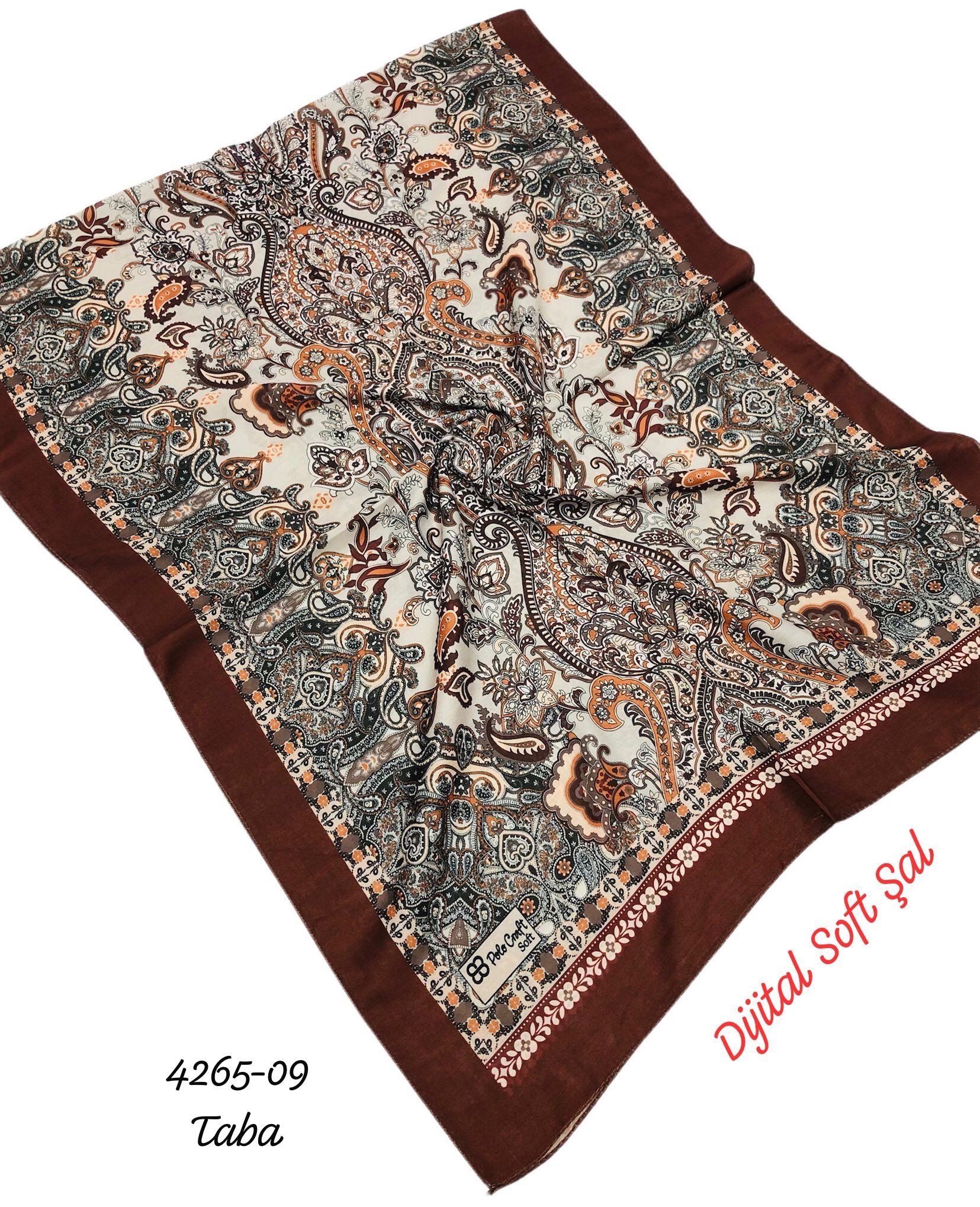 4265 Dijital Soft Şal