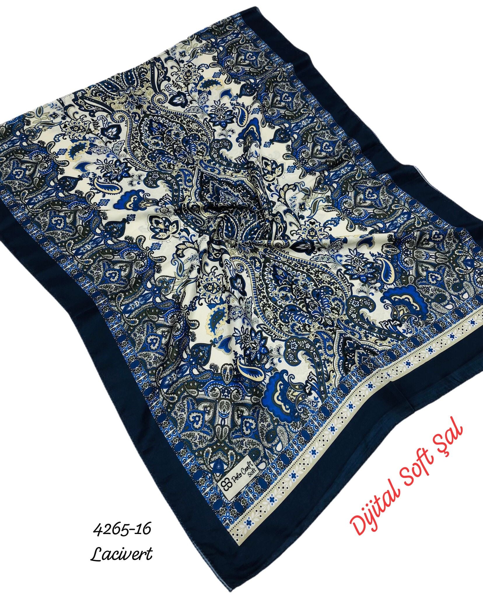 4265 Dijital Soft Şal