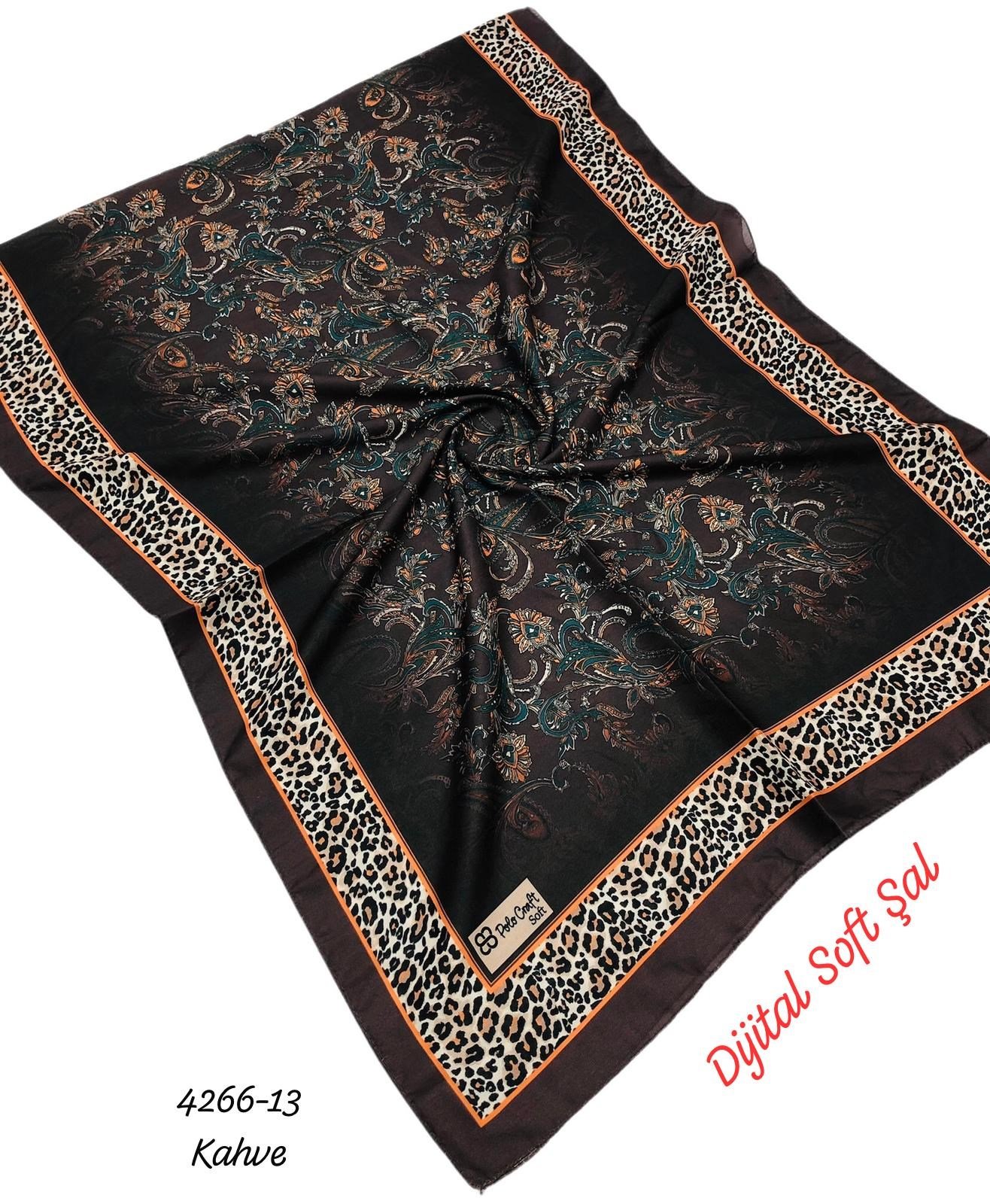 4266 Dijital Soft Şal