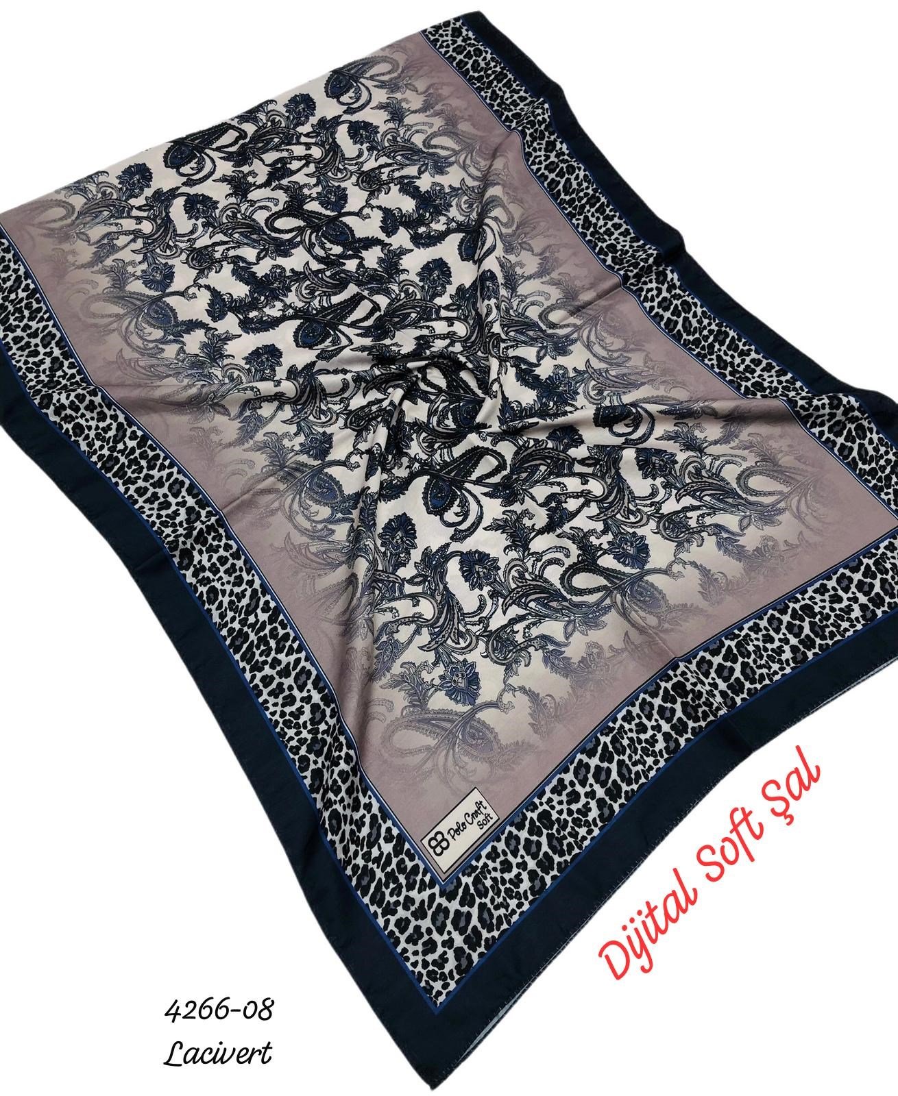 4266 Dijital Soft Şal