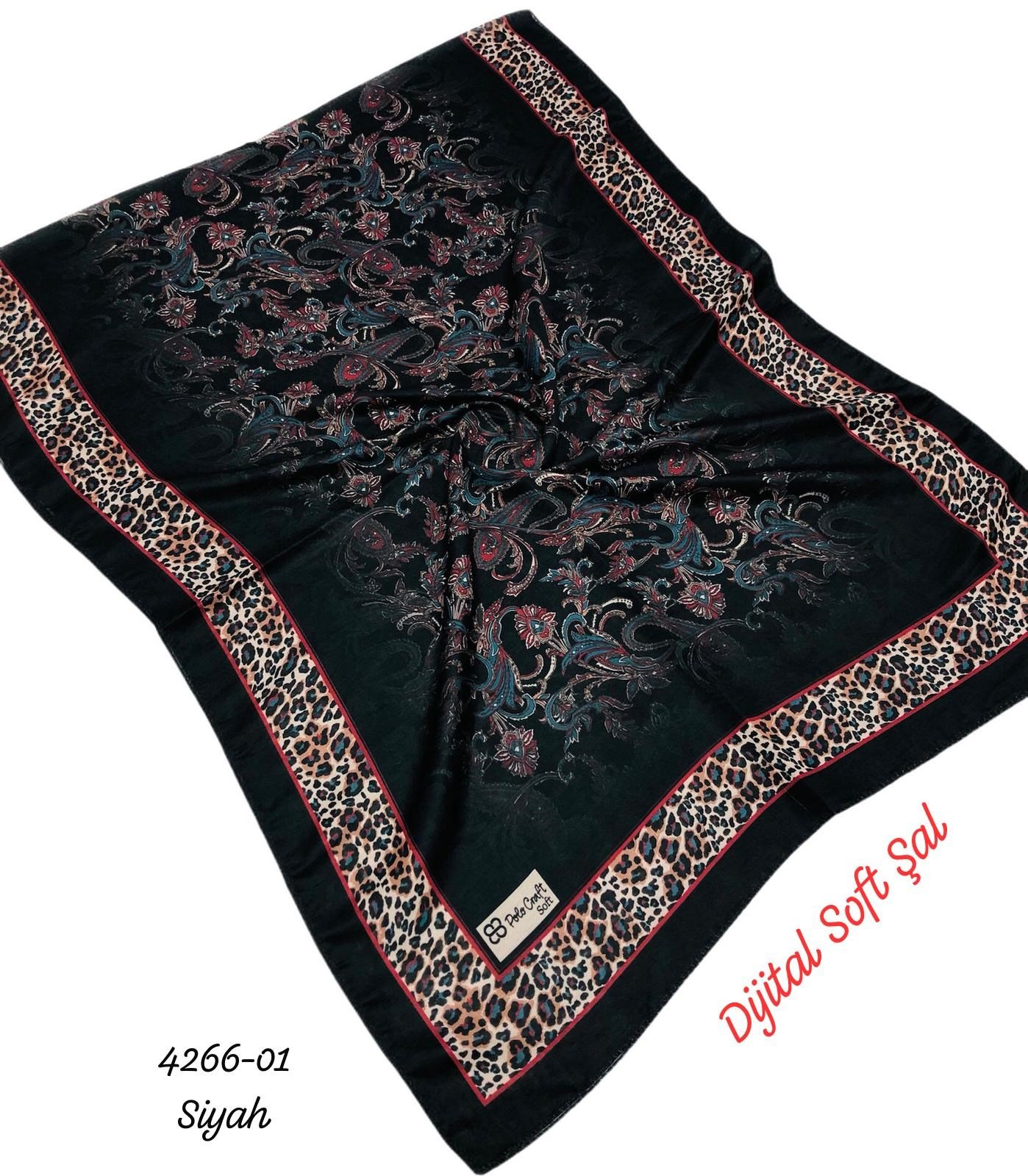 4266 Dijital Soft Şal