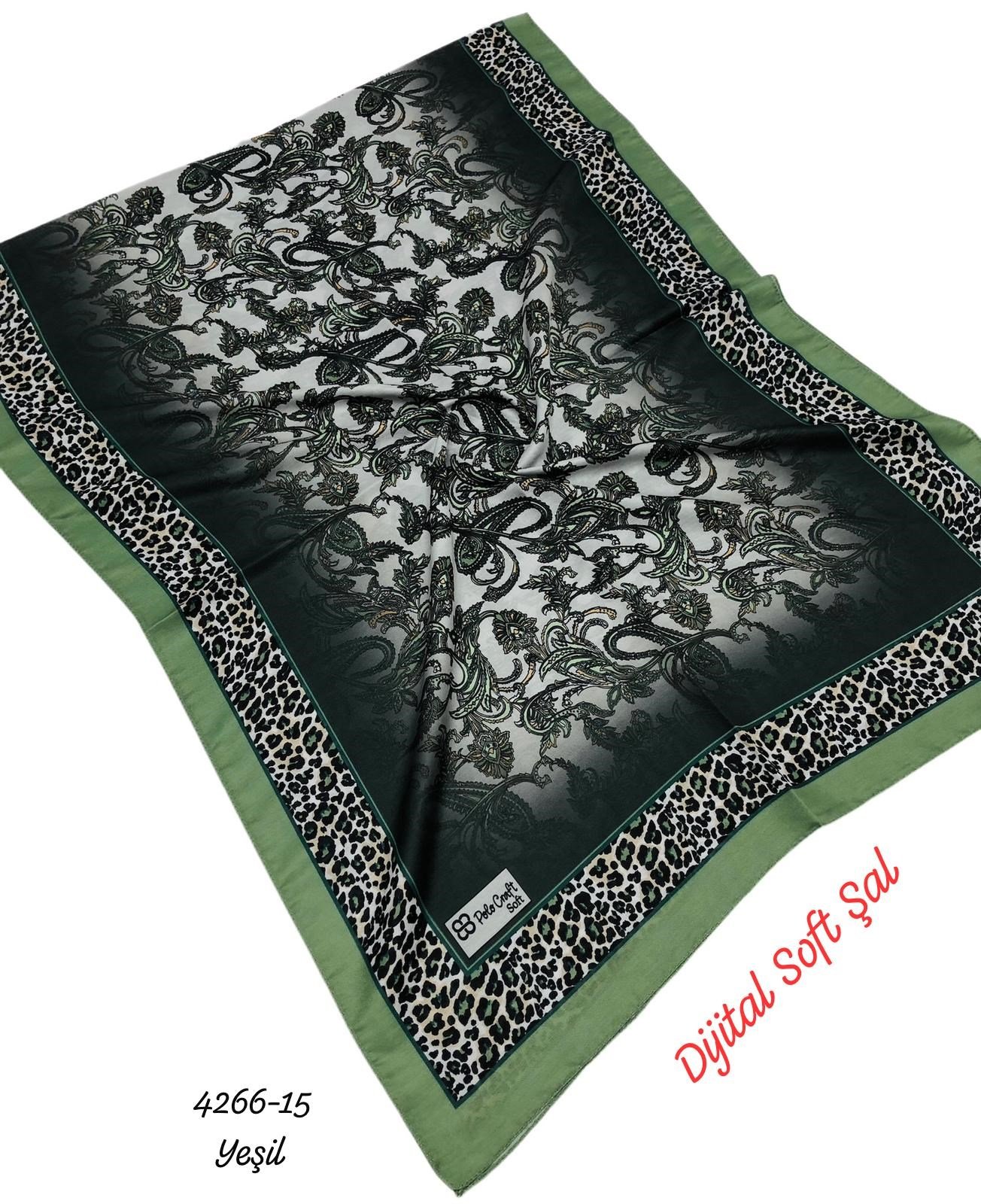 4266 Dijital Soft Şal