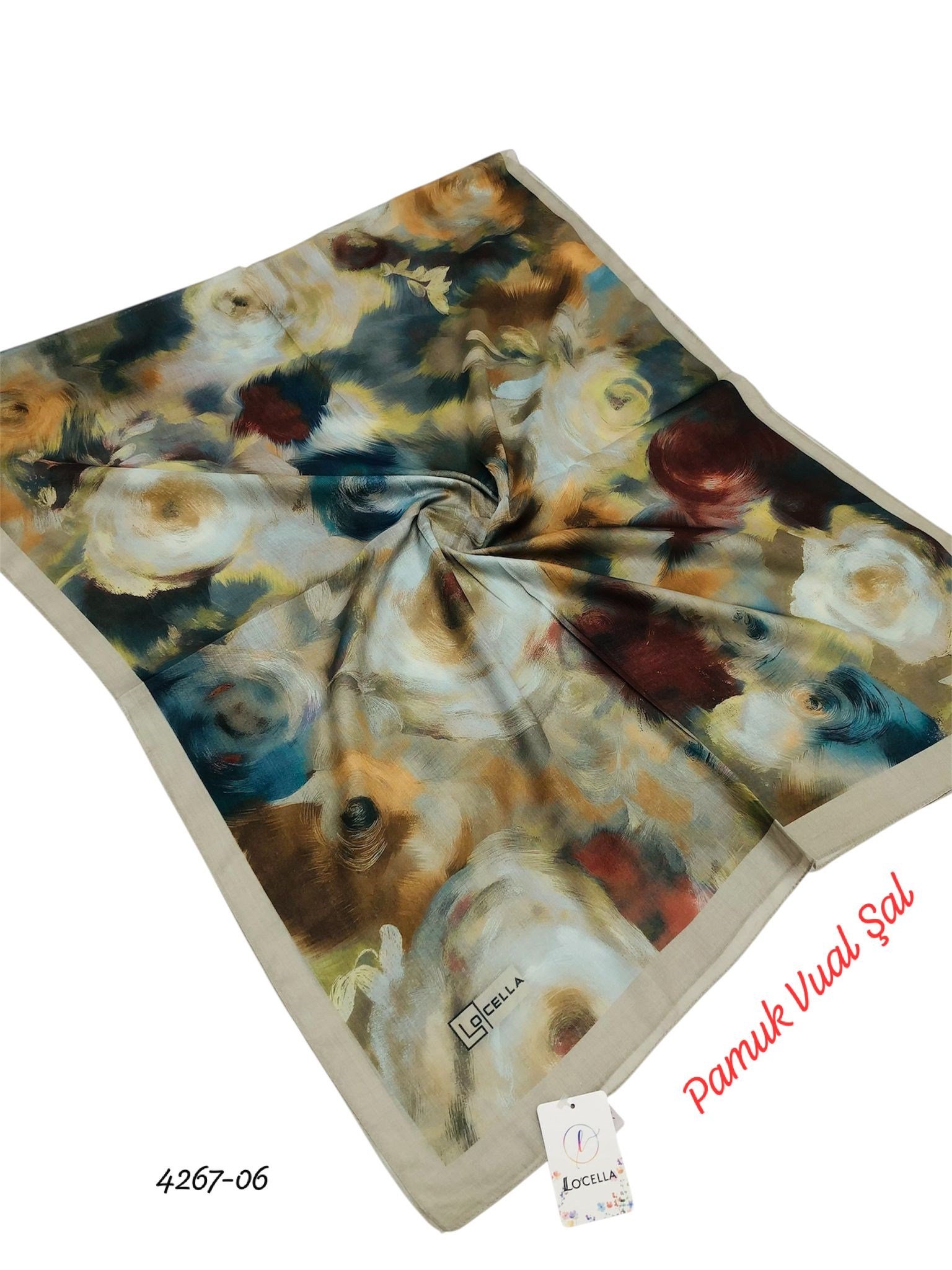4267 Locella Pamuk Vual Şal