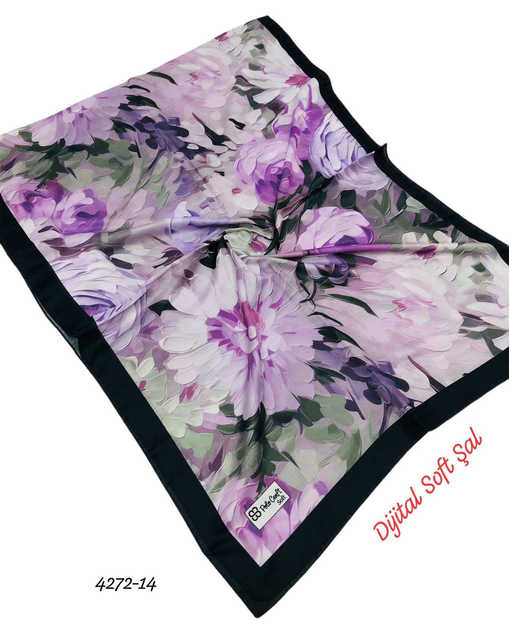 4272 Dijital Soft Şal