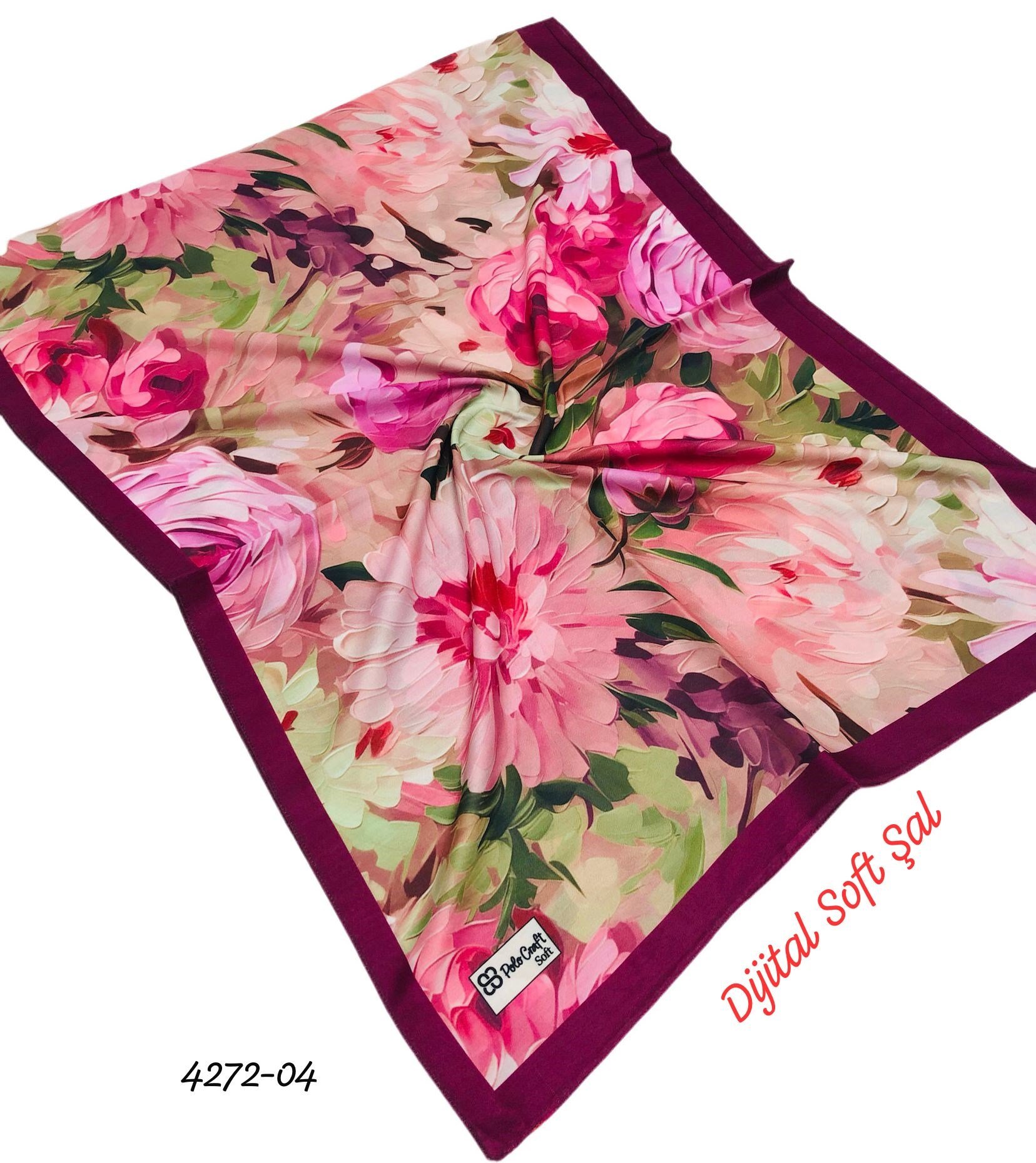 4272 Dijital Soft Şal