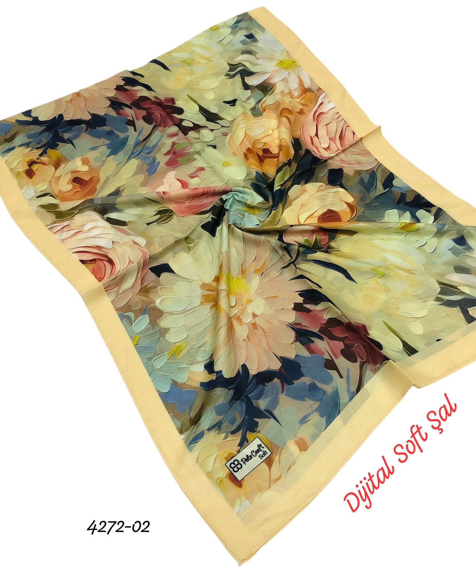 4272 Dijital Soft Şal