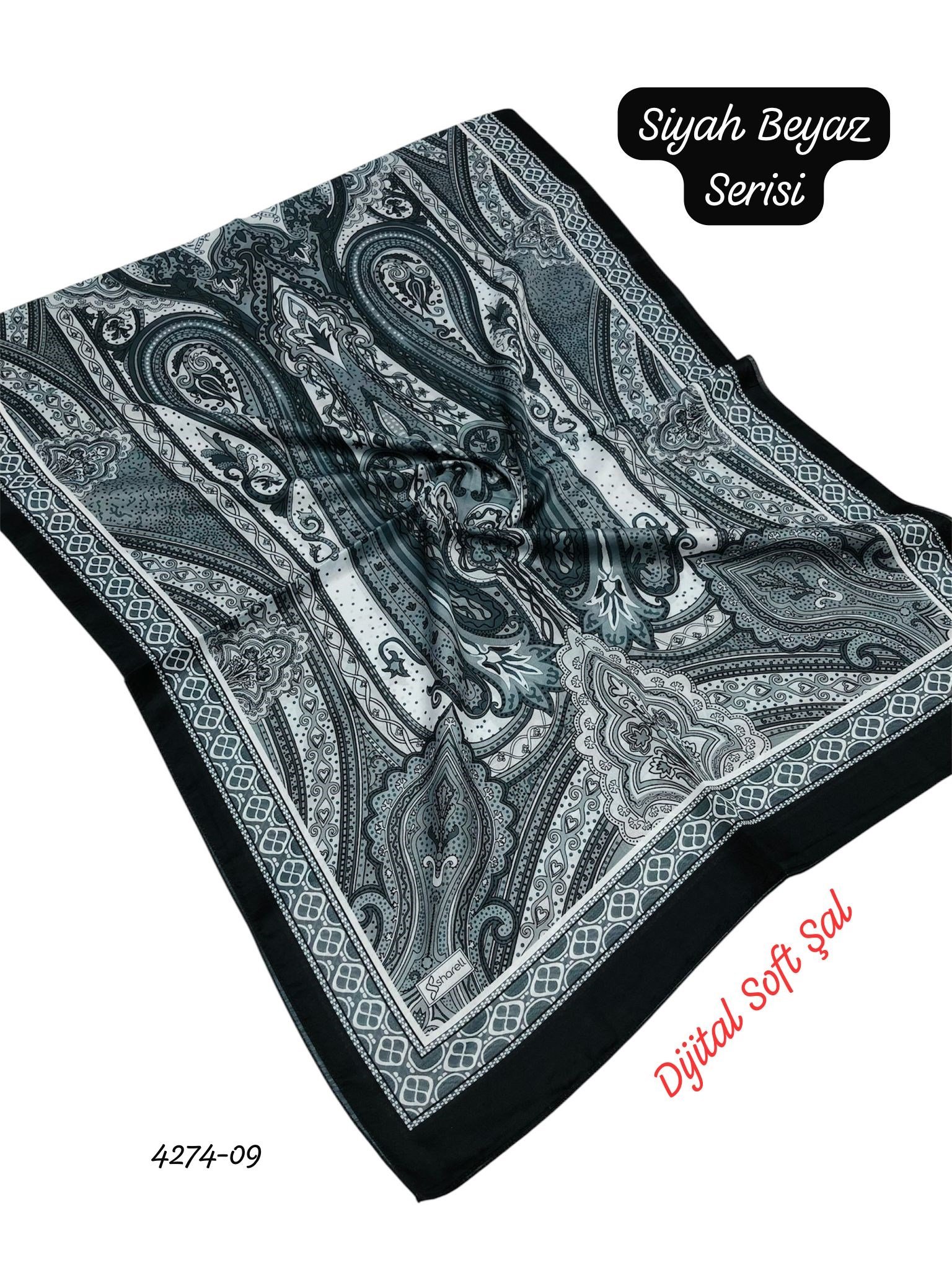 4274 Dijital Soft Şal