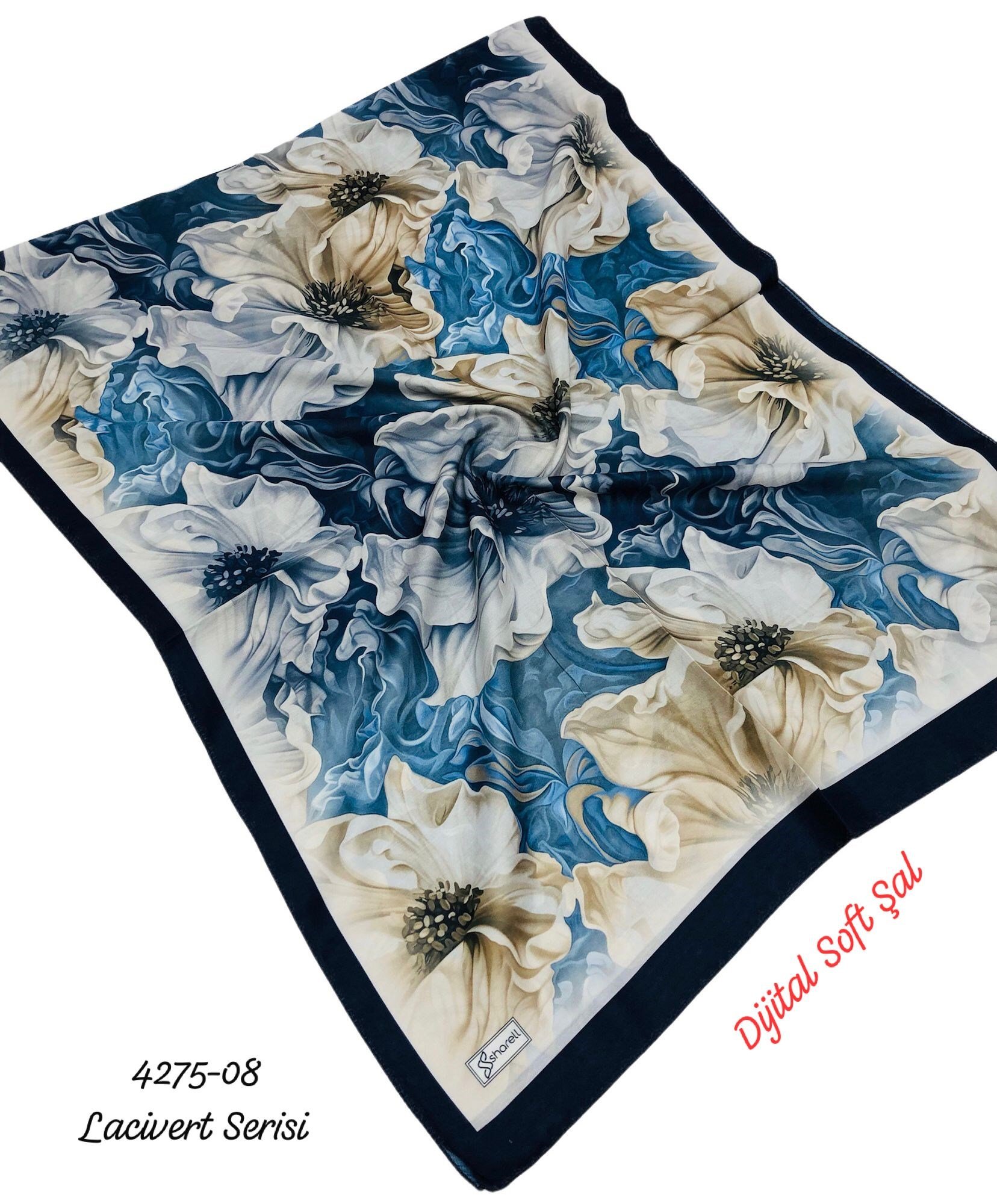 4275 Dijital Soft Şal