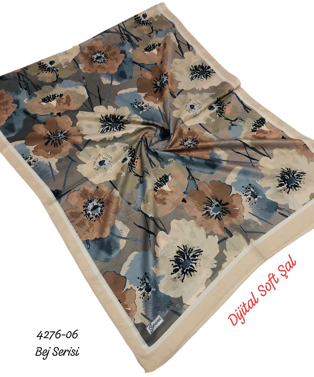 4276 Dijital Soft Şal