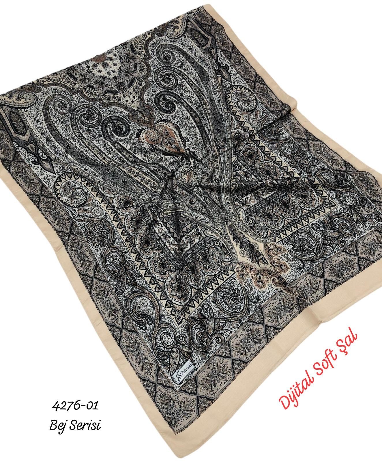 4276 Dijital Soft Şal