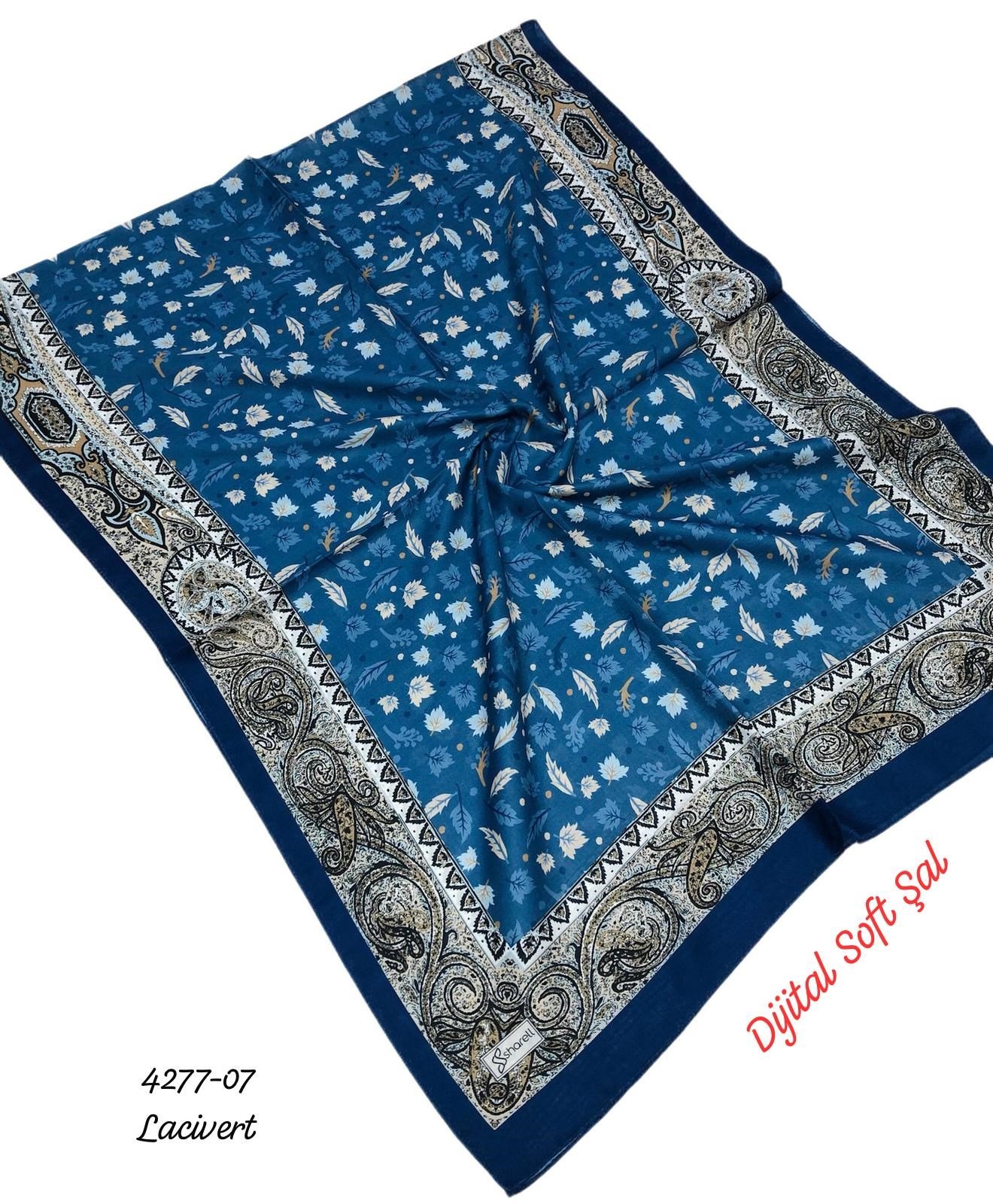 4277 Dijital Soft Şal