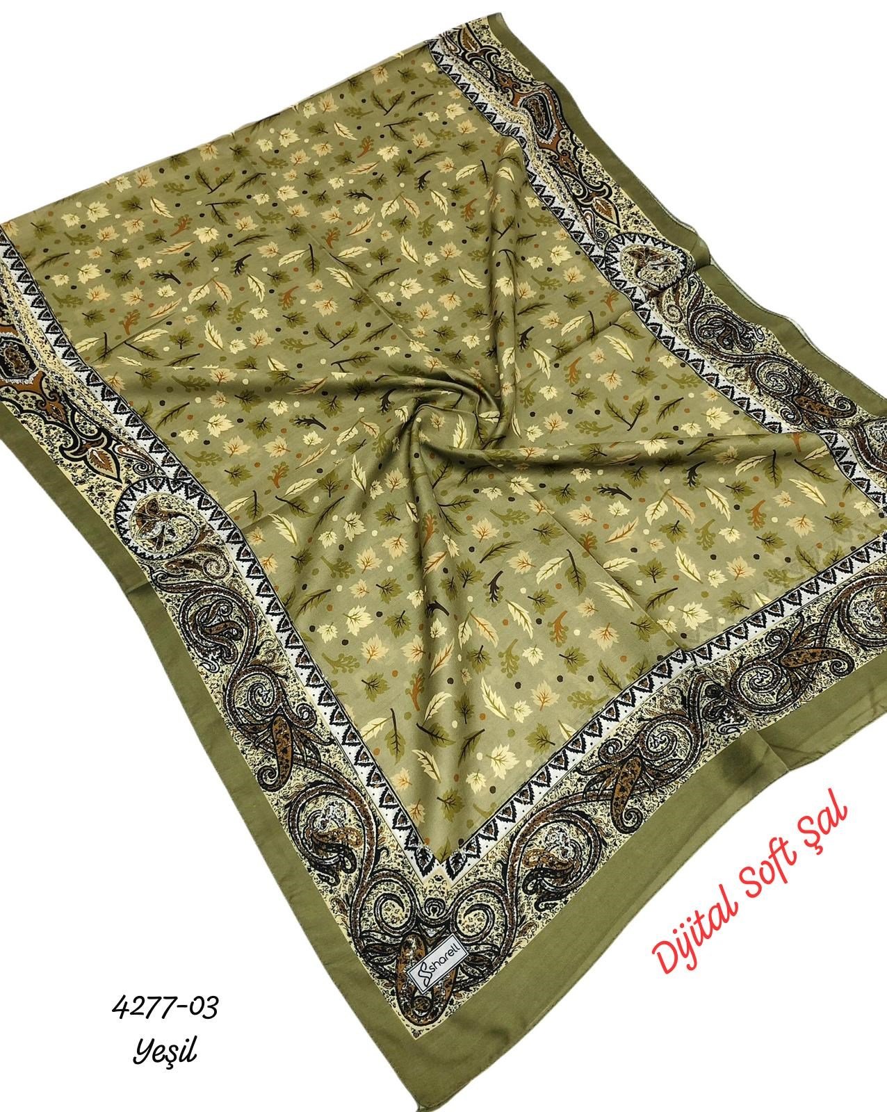 4277 Dijital Soft Şal