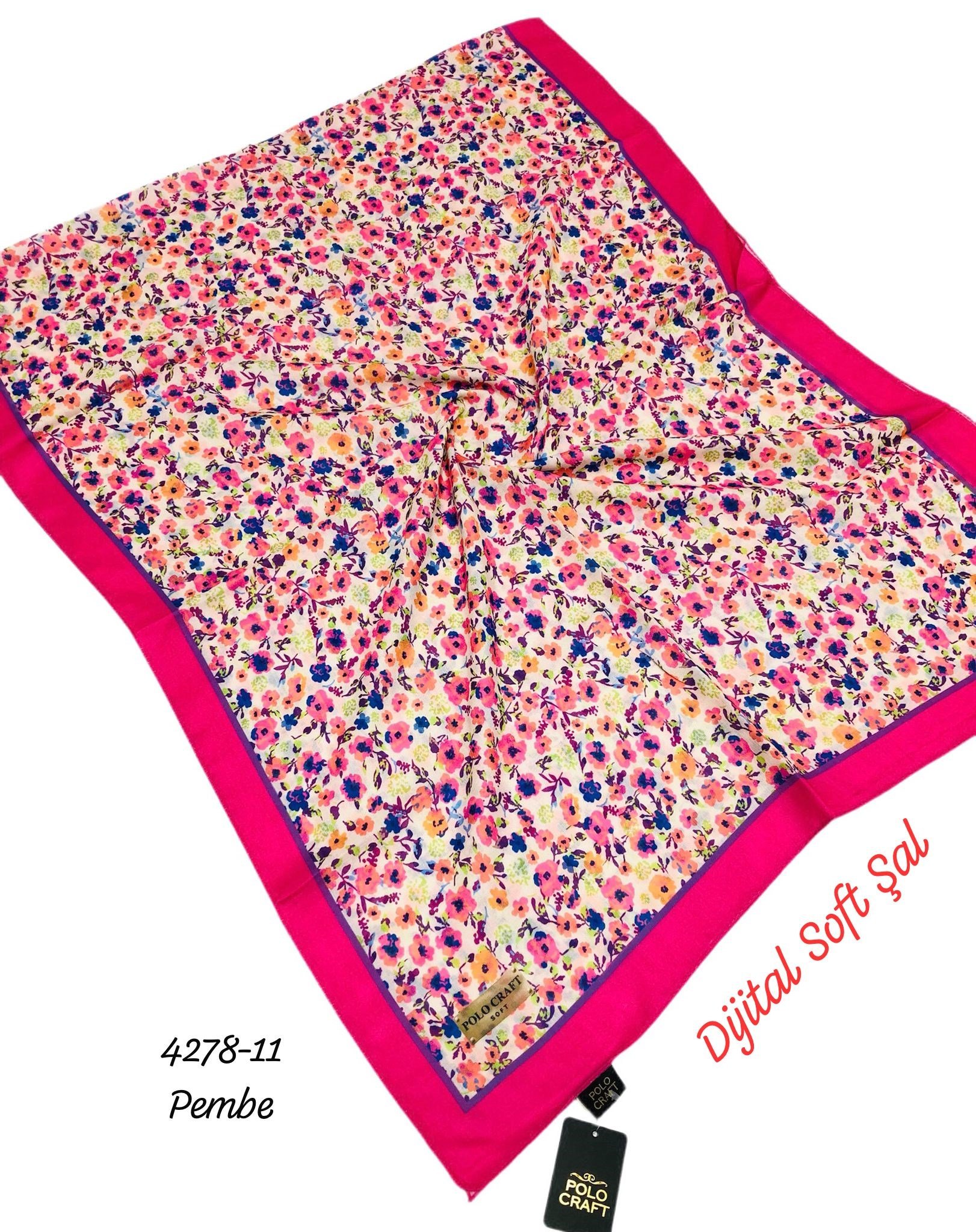4278 Dijital Soft Şal