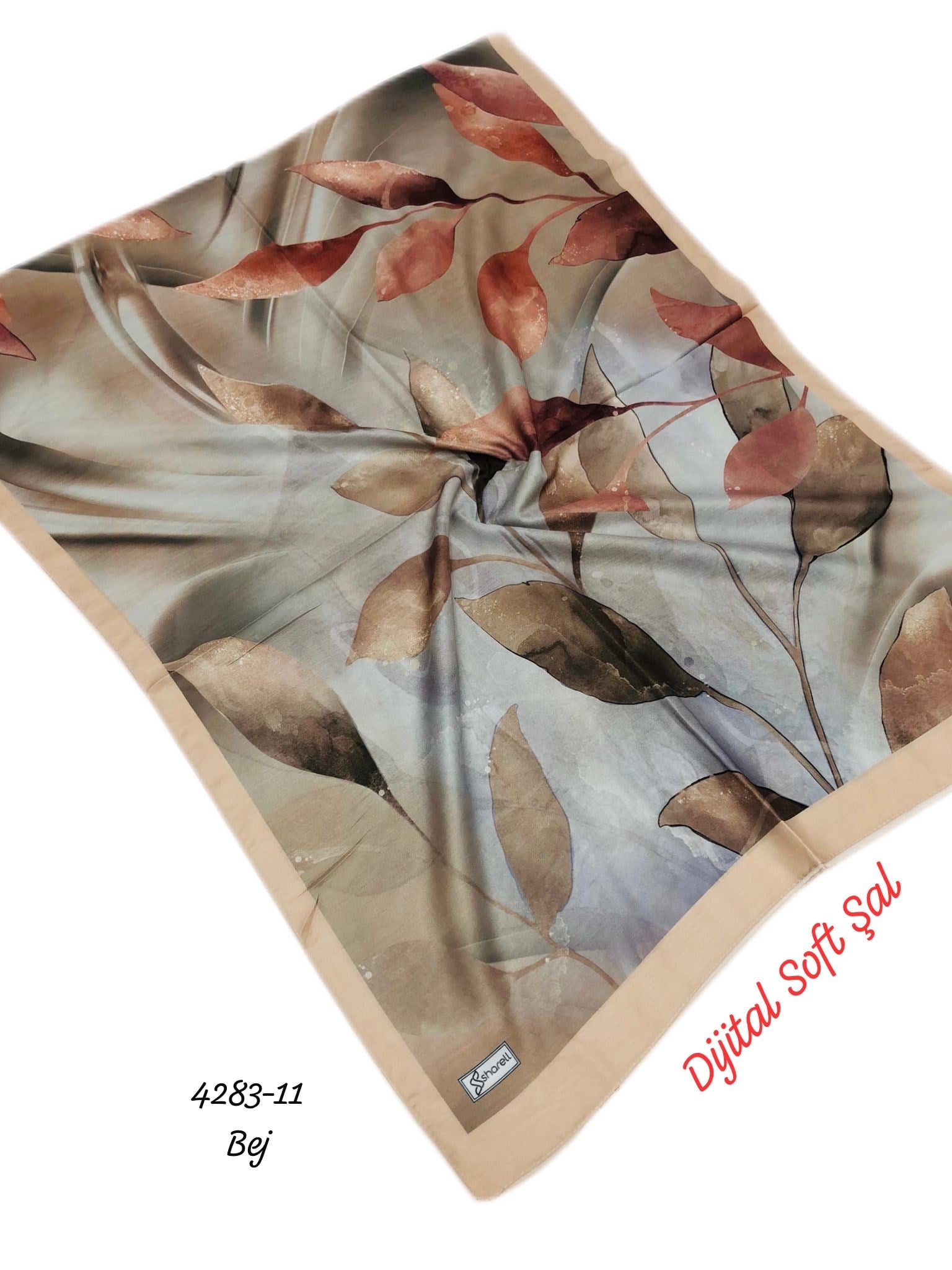 4283 Dijital Soft Şal