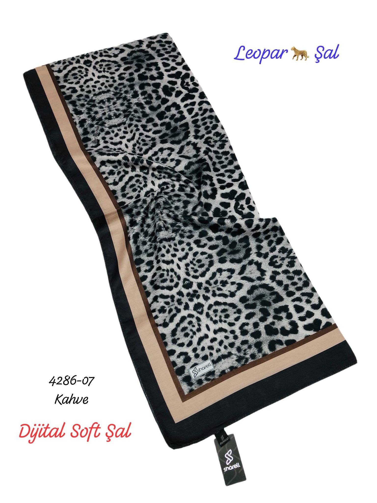 4286 Dijital Soft Şal