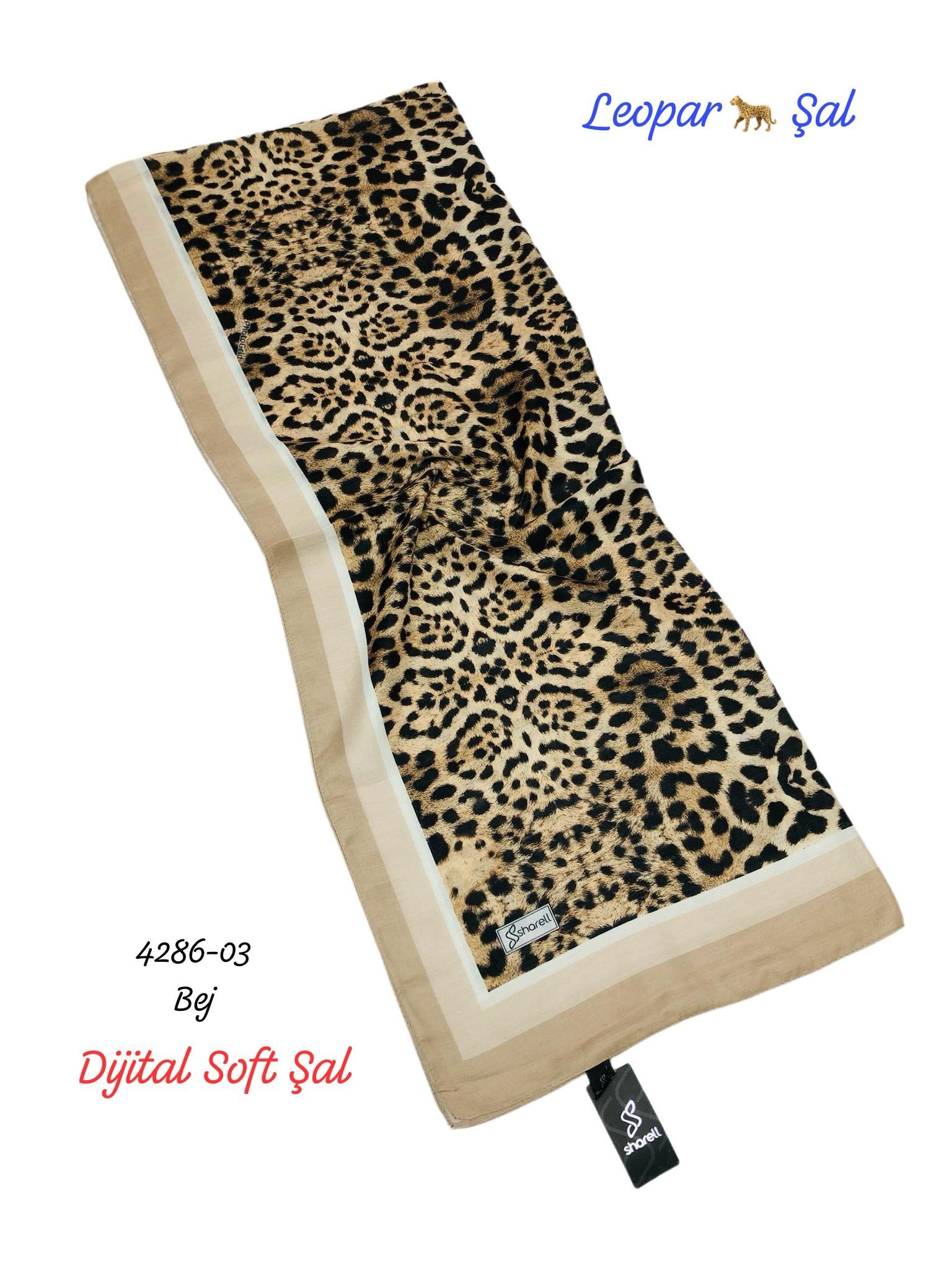4286 Dijital Soft Şal